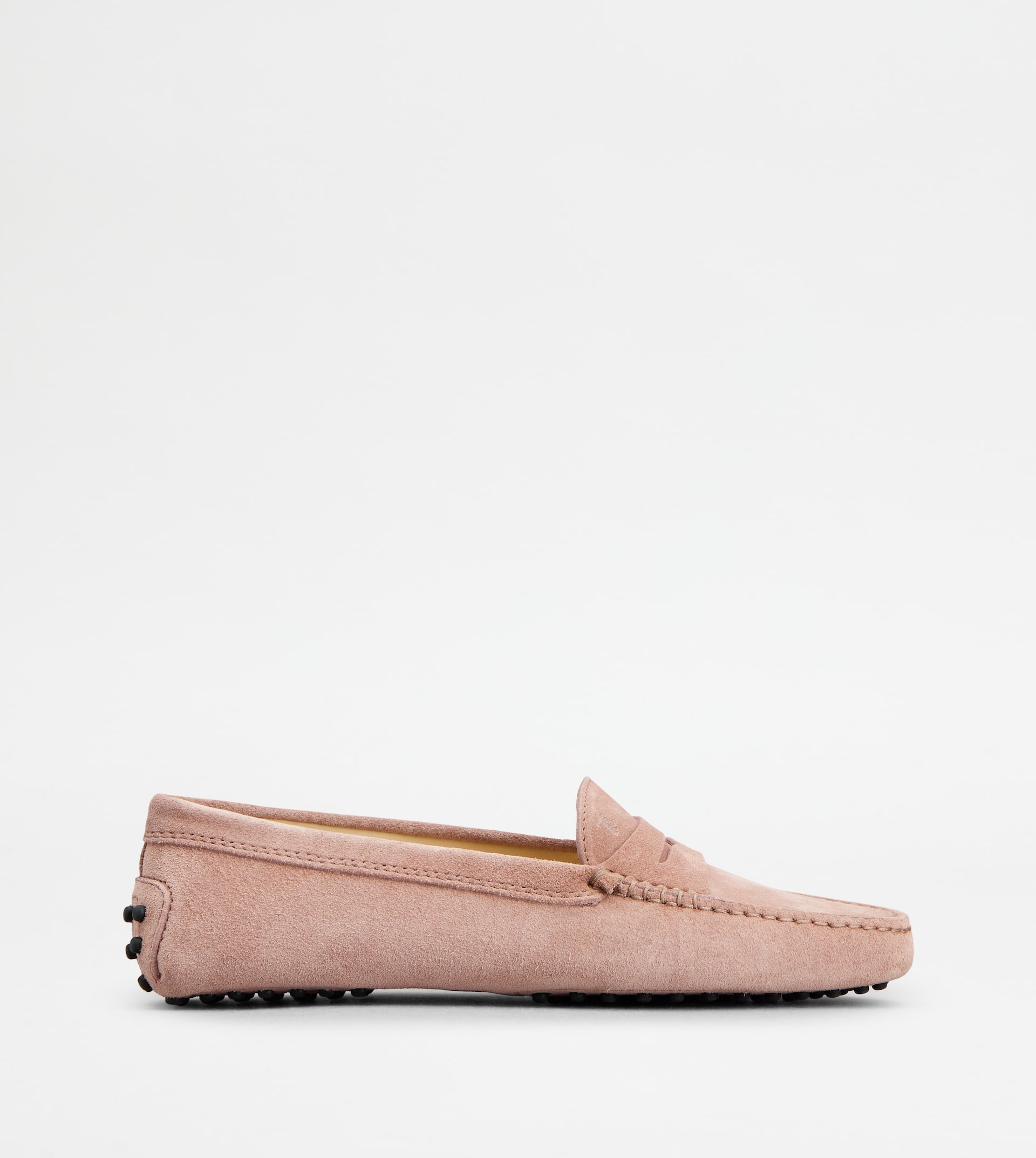 GOMMINO DRIVING SHOES IN SUEDE - PINK - 1