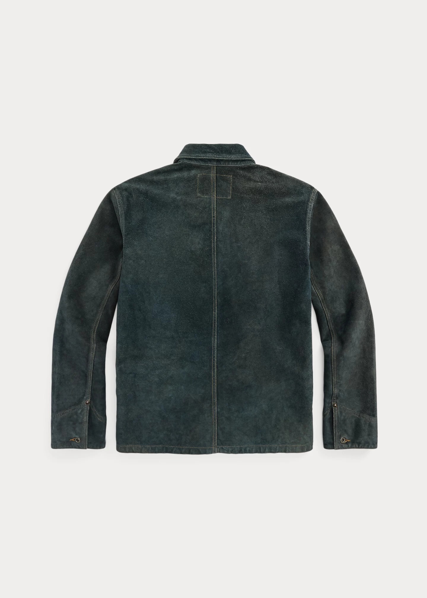 Indigo Roughout Suede Jacket - 2