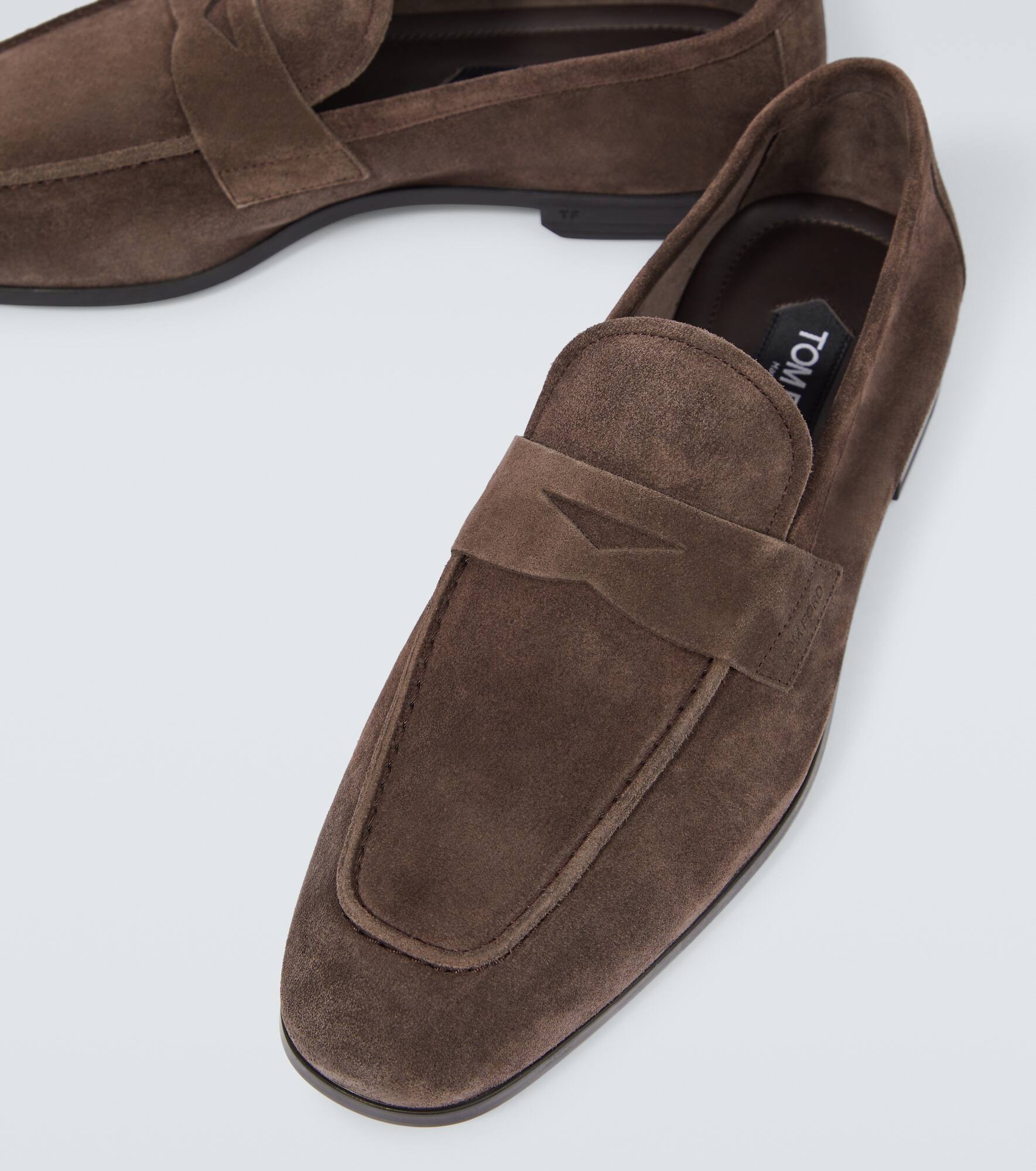 Sean suede penny loafers - 3