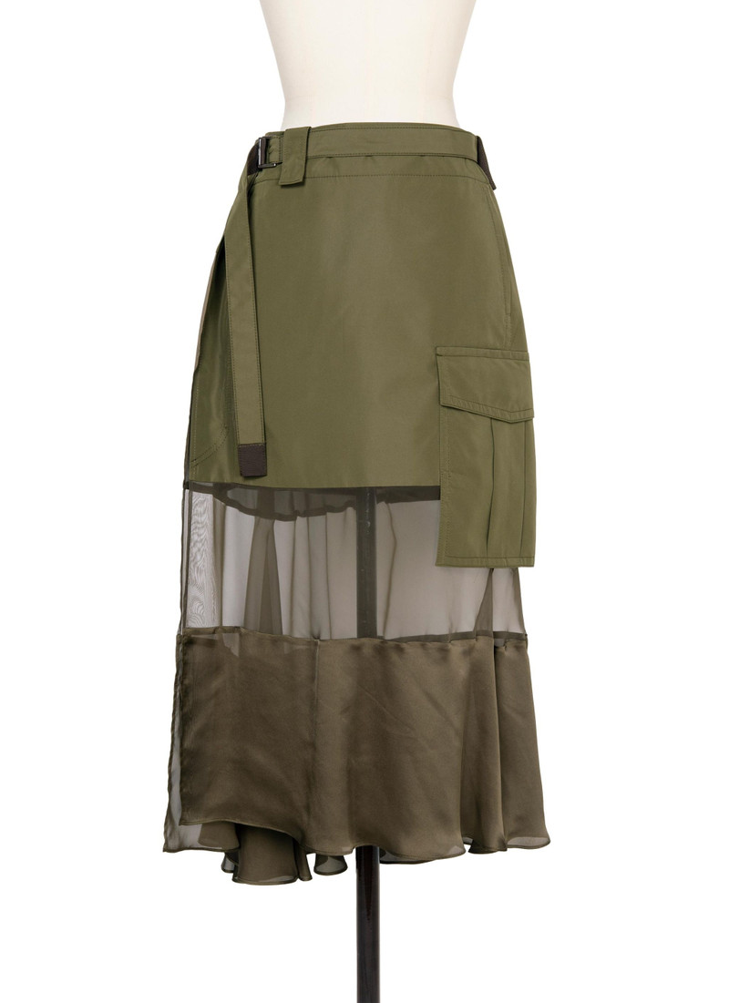 Fabric Combo Skirt 1