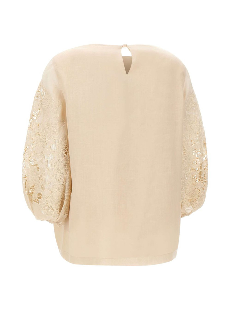 macramé sleeve blouse 3