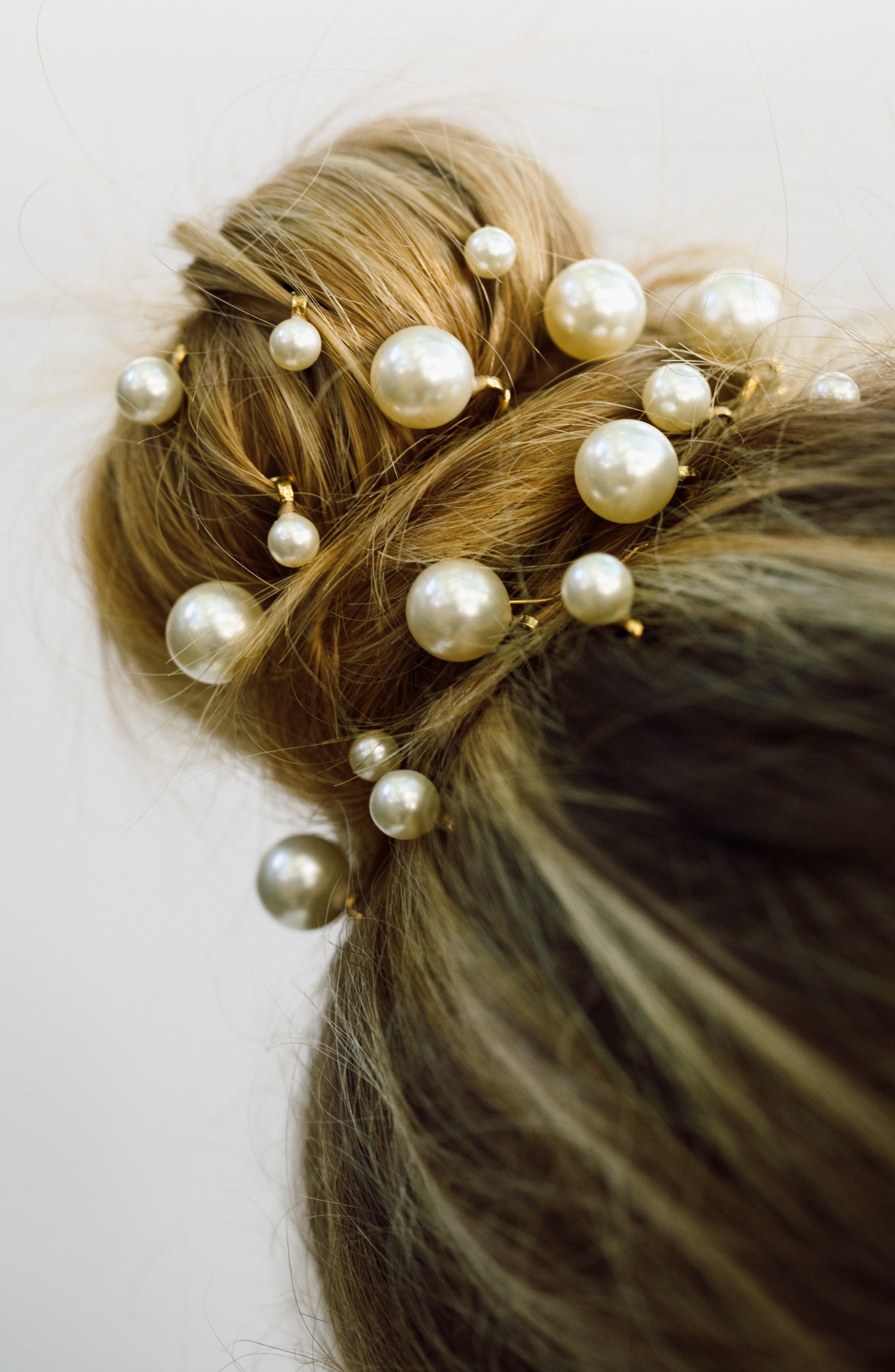 Jennifer Behr Perla Set of 7 Faux Pearl Bobby Pins at Nordstrom - 4