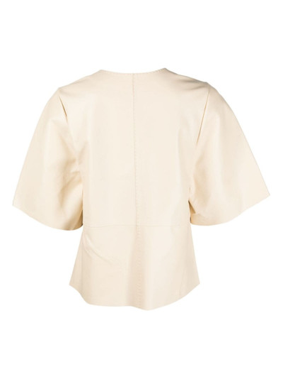 BY MALENE BIRGER Wiolas leather top outlook