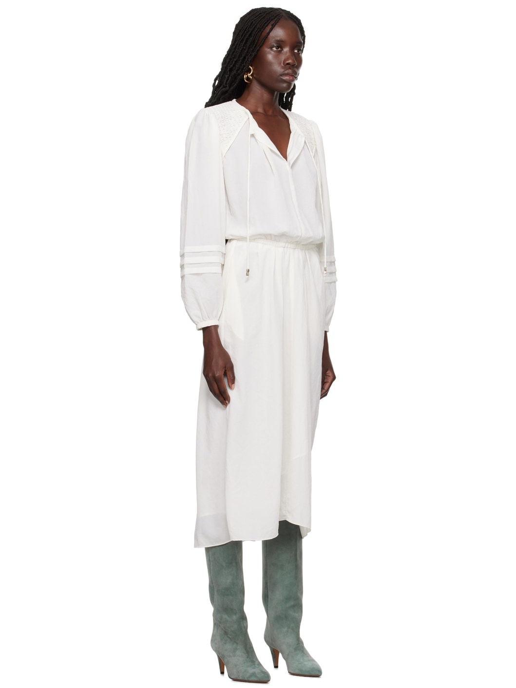 Off-White Lydia Midi Dress - 2