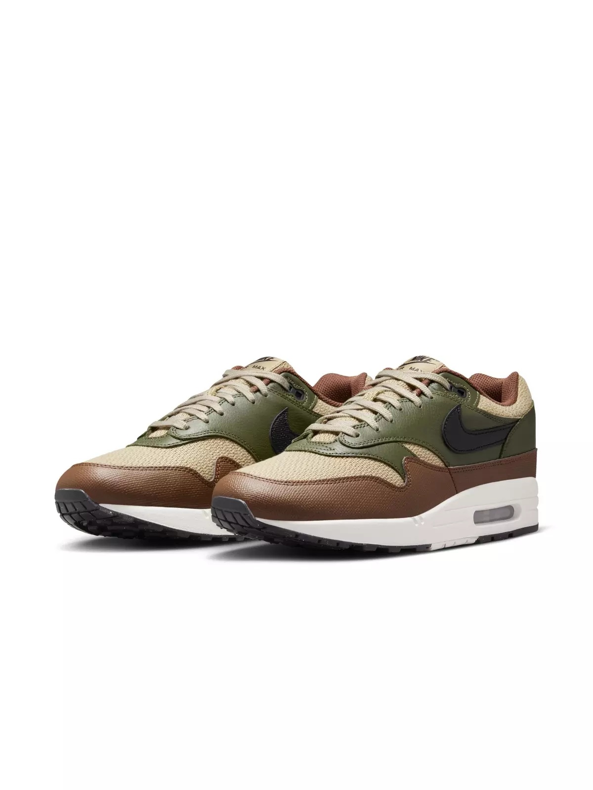 Air Max 1 Essential Premium "Neutral Olive/Black/Cargo Khaki" Men's Shoe - 5