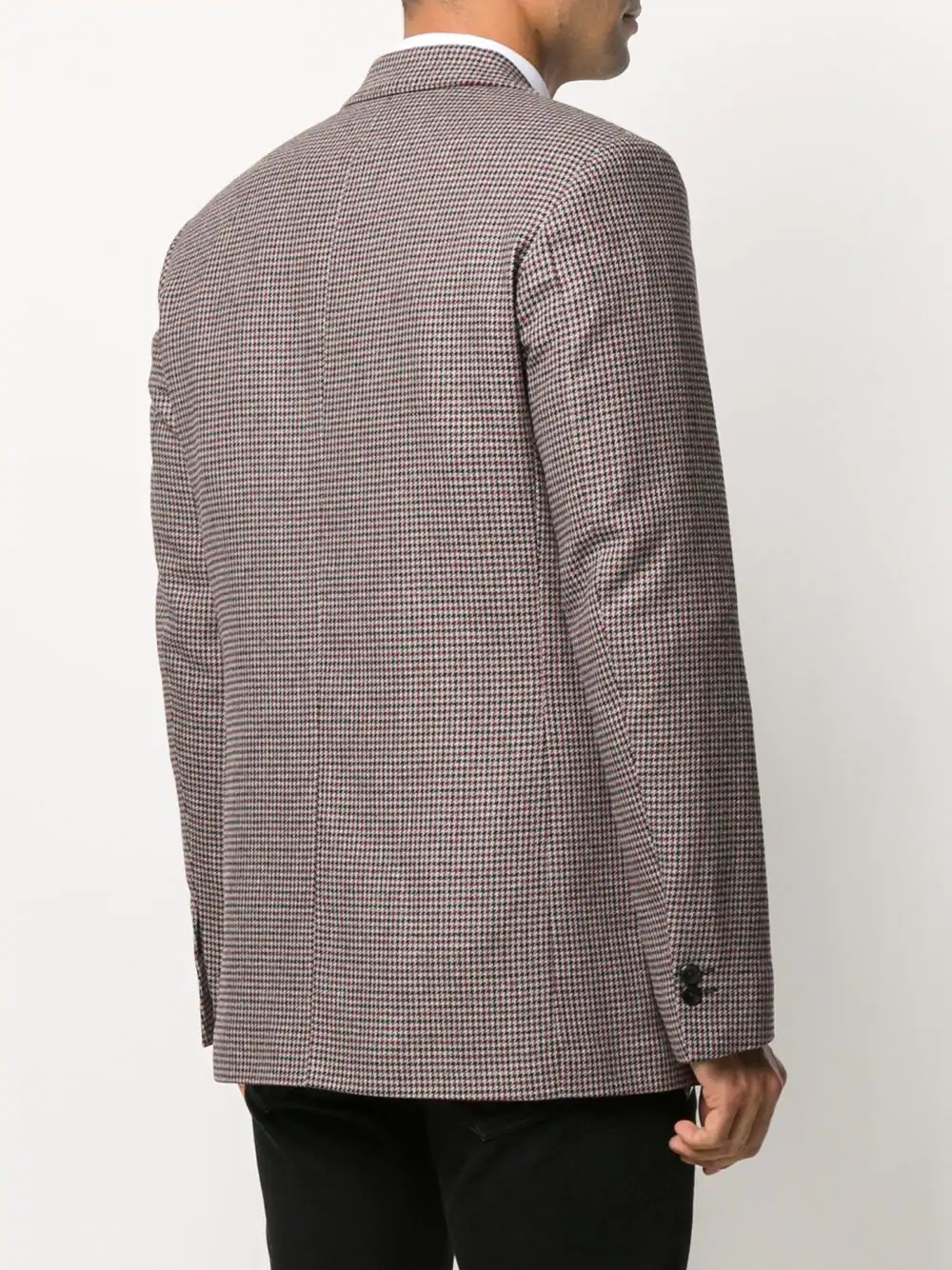 houndstooth blazer jacket - 4