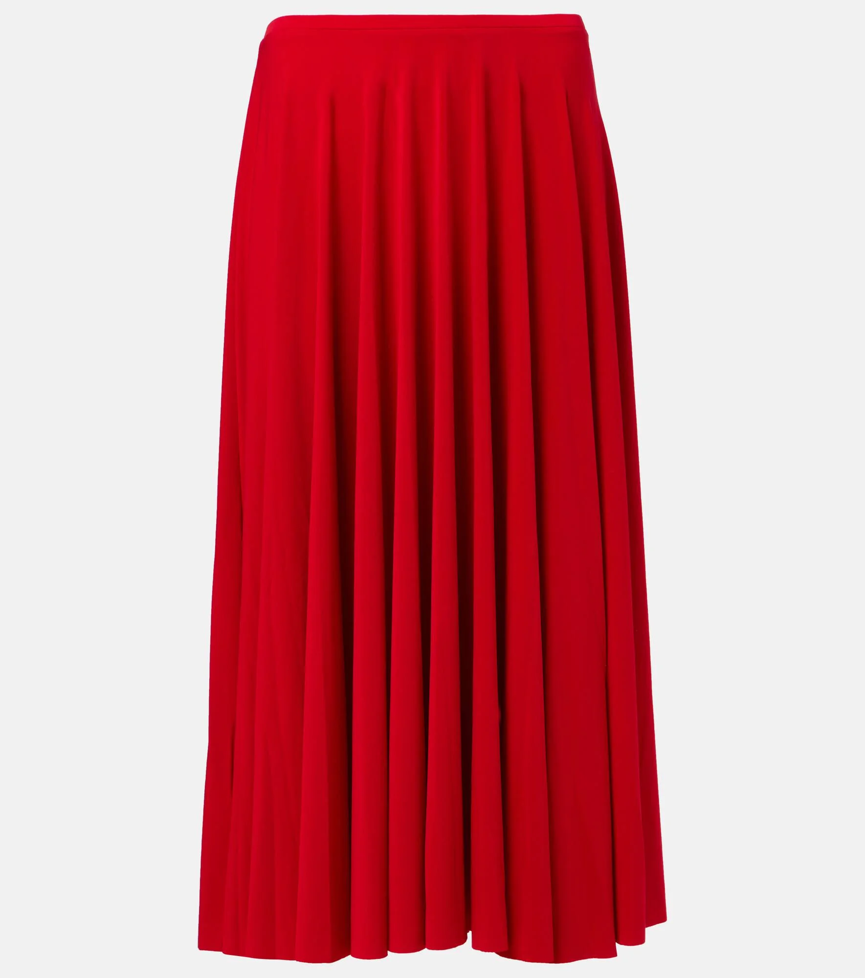 Pleated midi skirt - 1