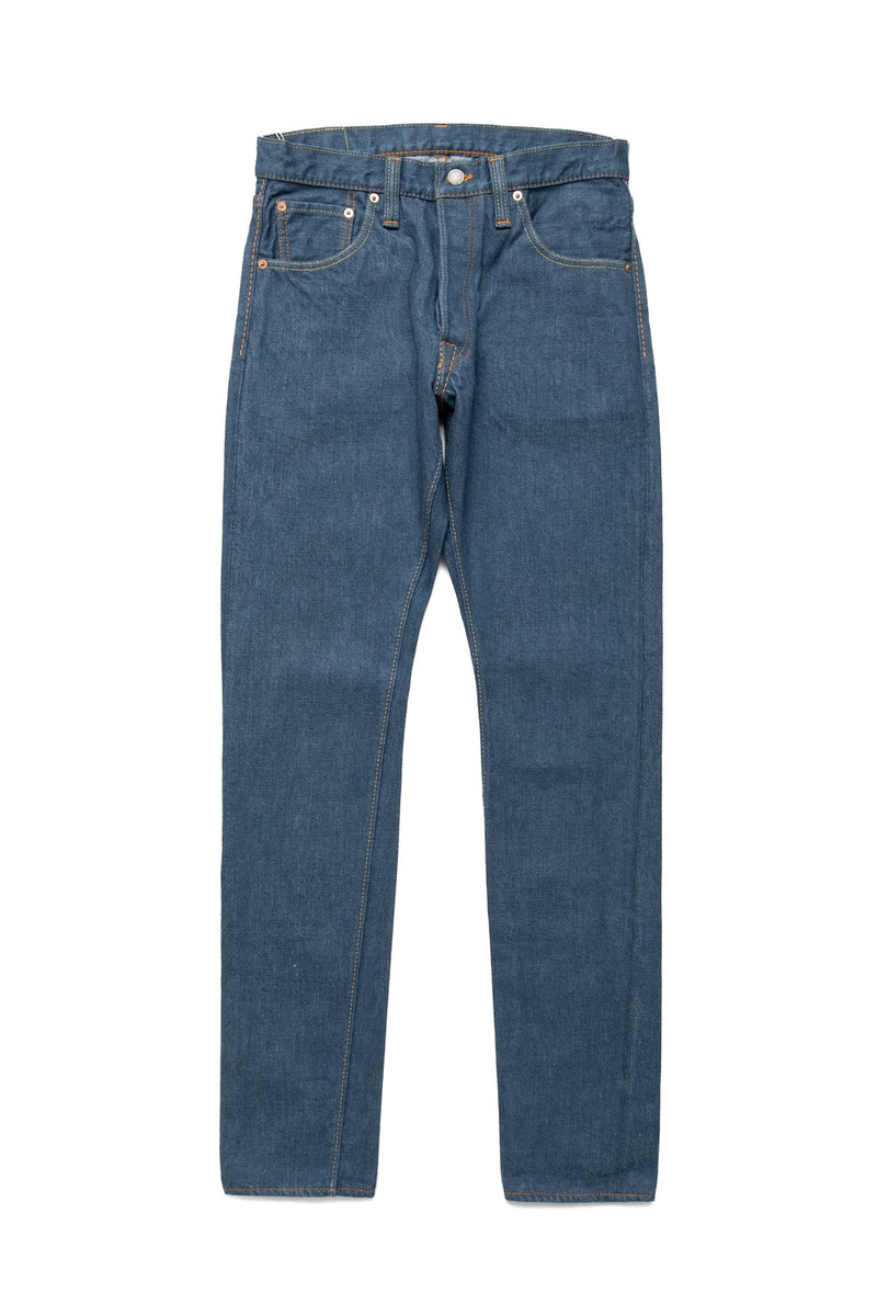 SMBL-14oz-019 14oz Smoky Blue Relaxed 테이프 - 1