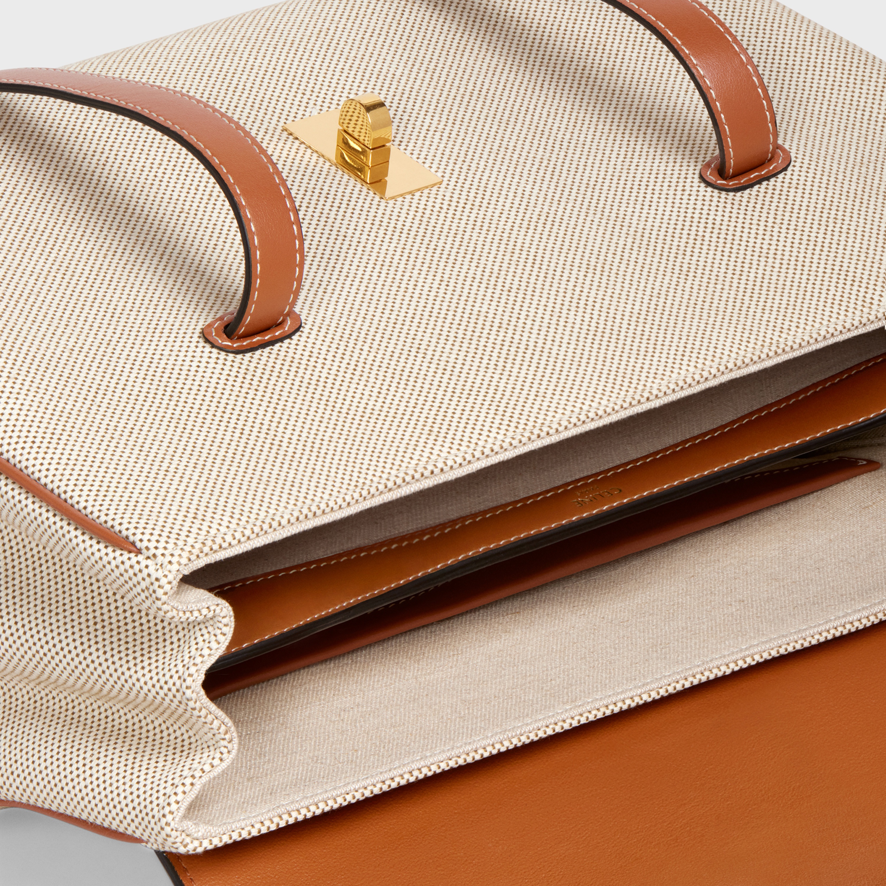 Medium Soft 16 Bag in Textile and Calfskin - 4