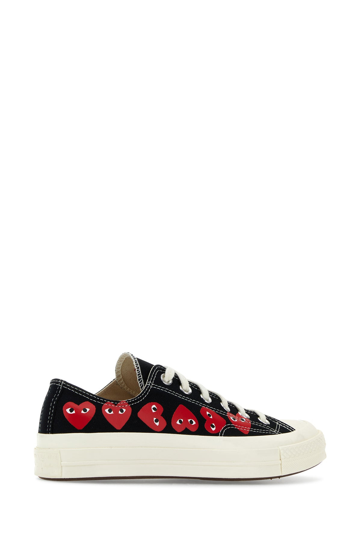Black canvas sneakers - 3