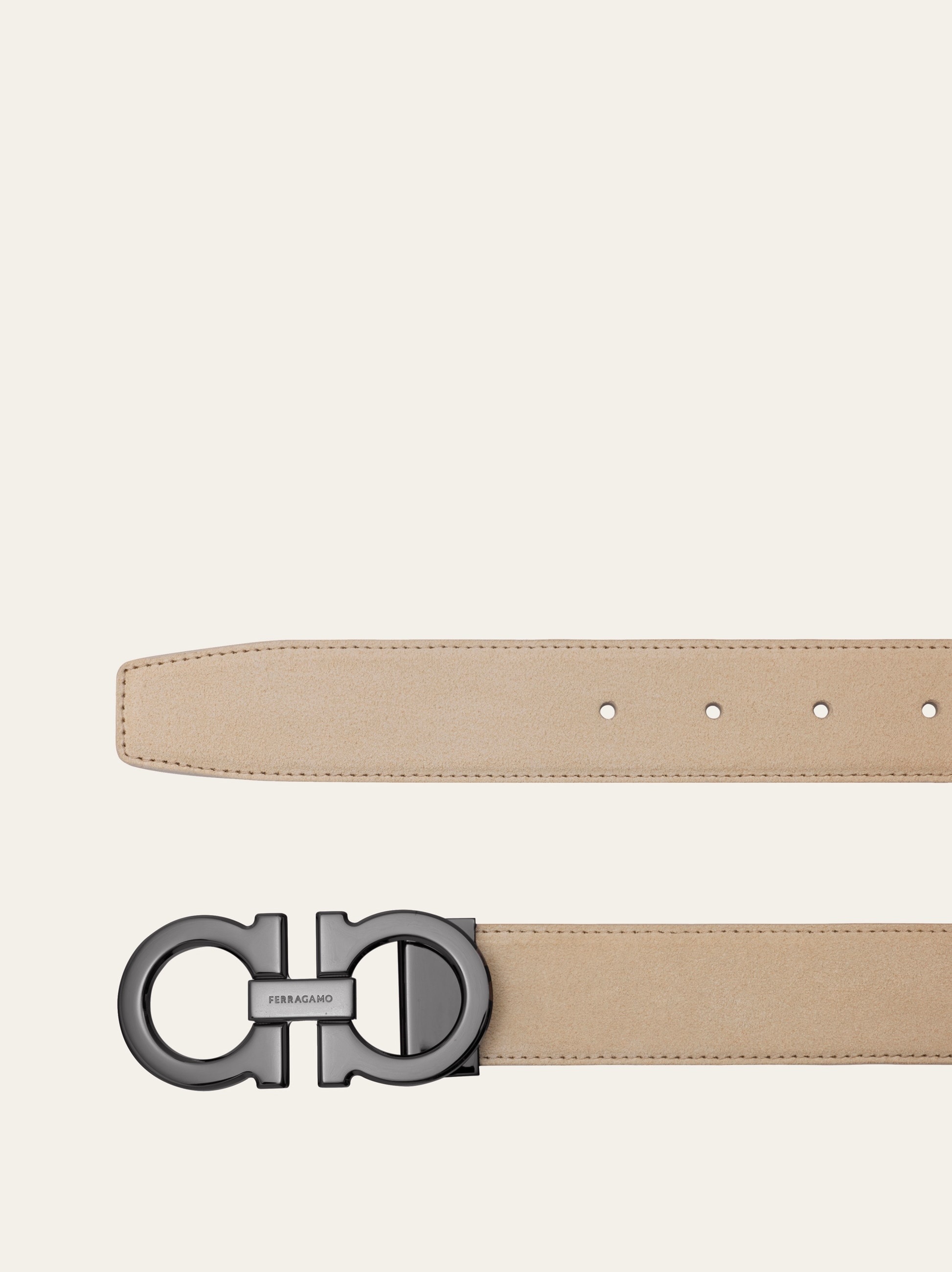 Adjustable Gancini belt - 2