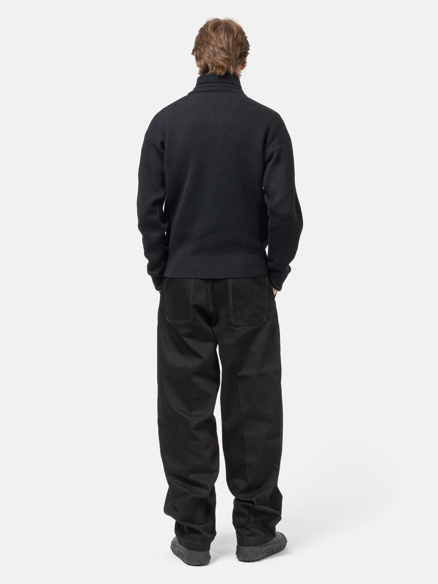 Maxi Barrel Workwear Pants Black - 4