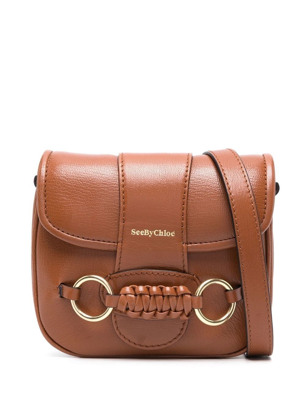 Saddie leather crossbody bag - 1