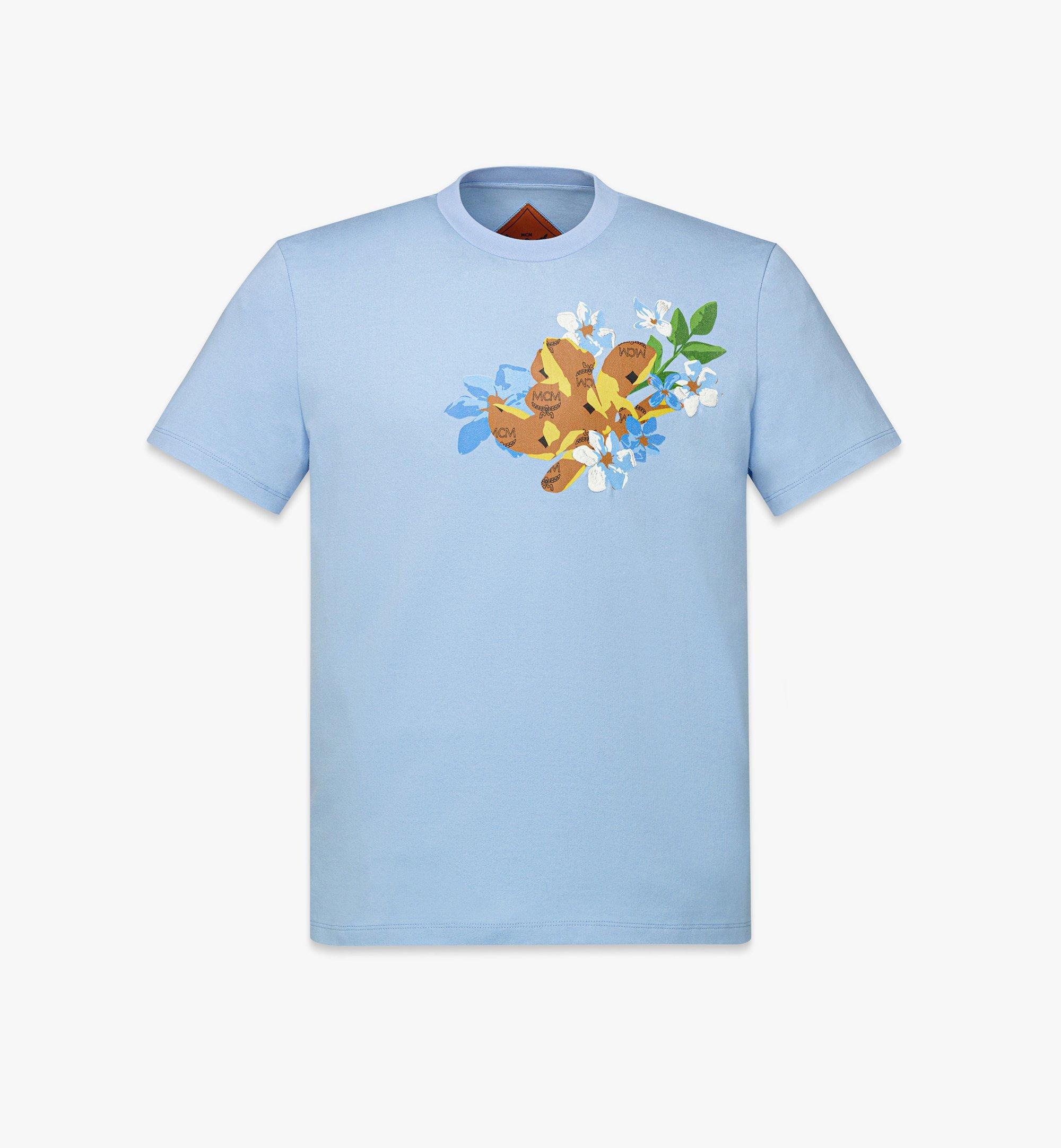Floral T-Shirt in Organic Cotton - 1