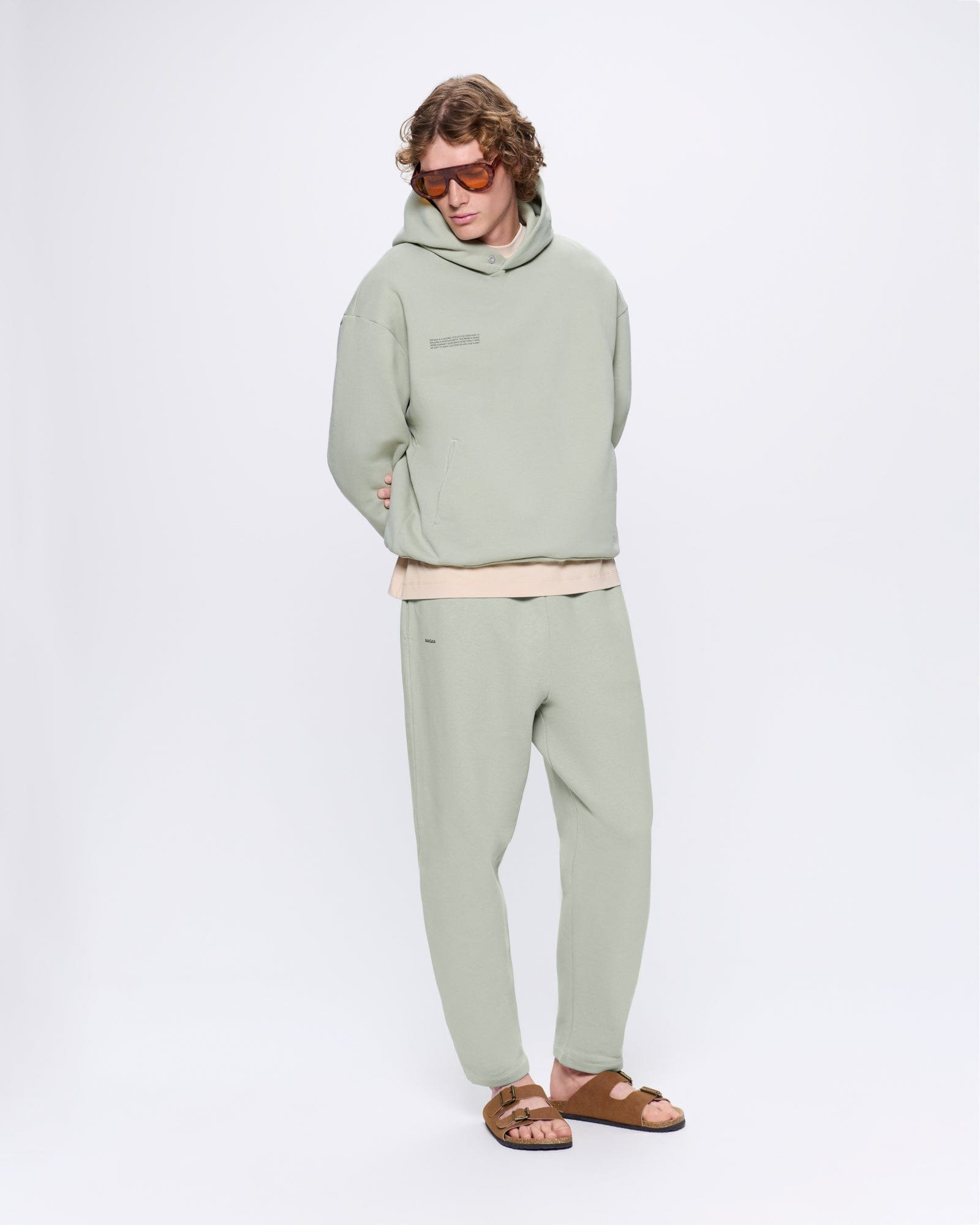 Mens DNA Hoodie - Moss Green - 3