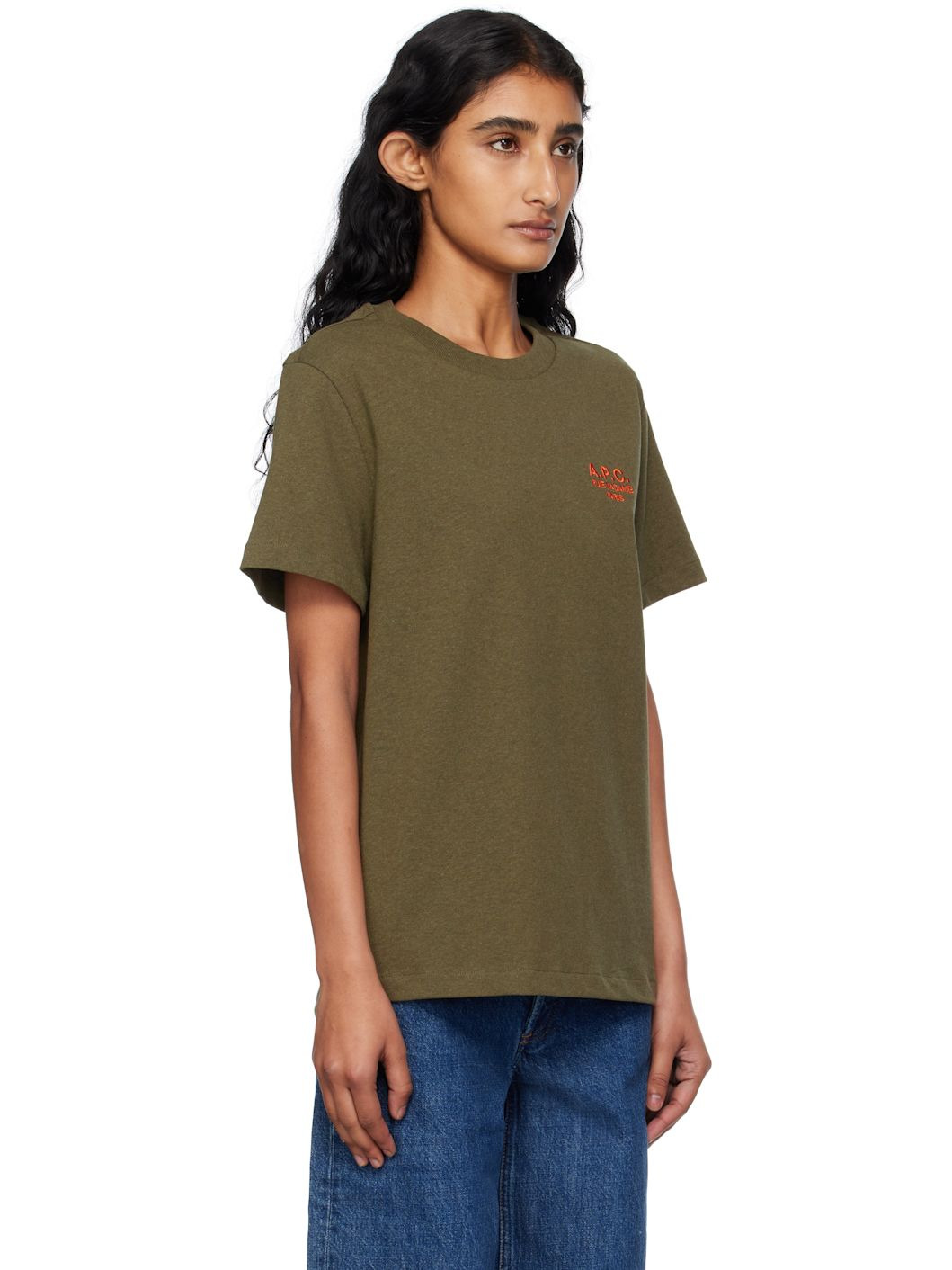 Khaki Standard 'Rue Madame' T-shirt - 2