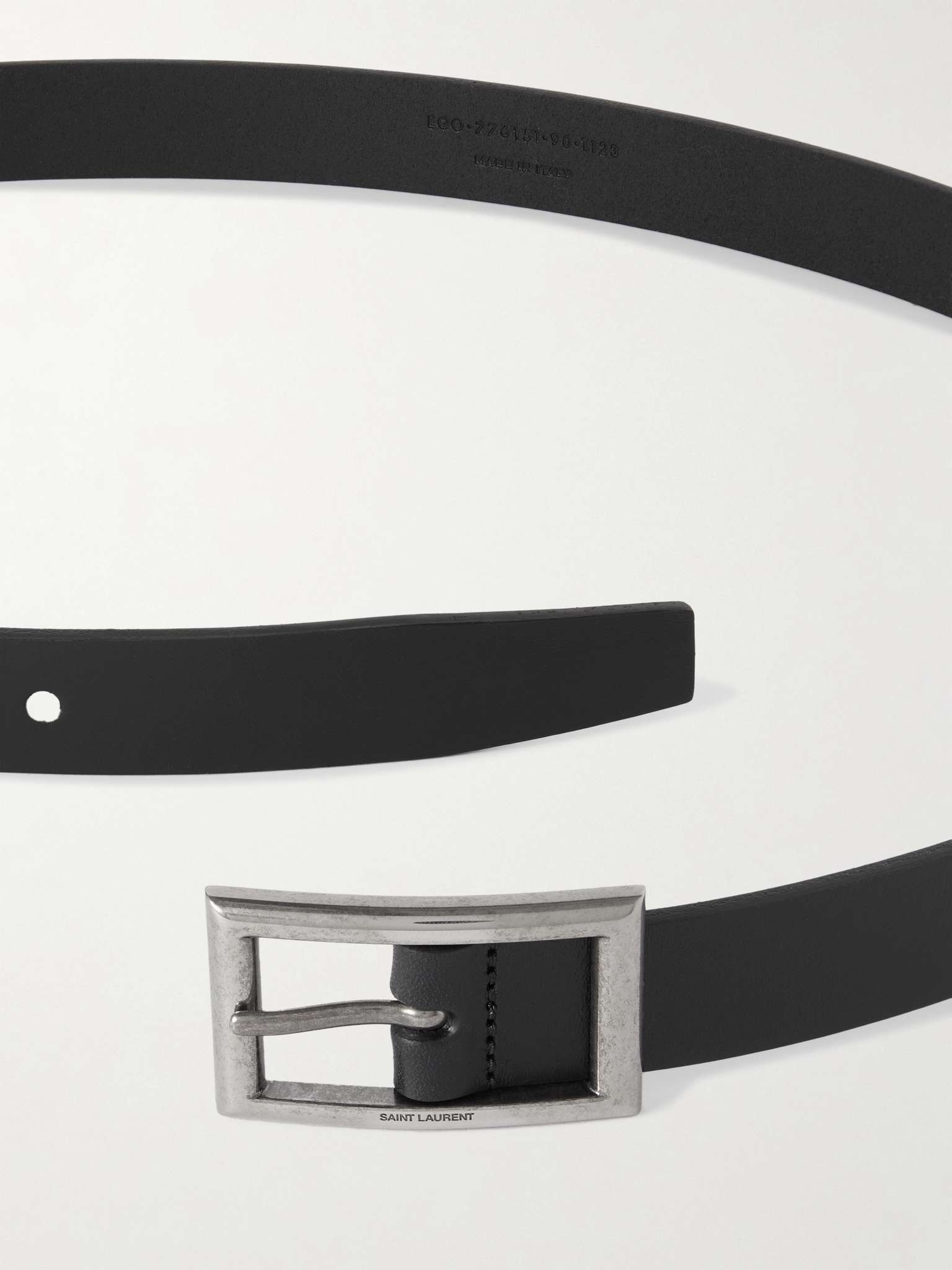 3cm Leather Belt - 4