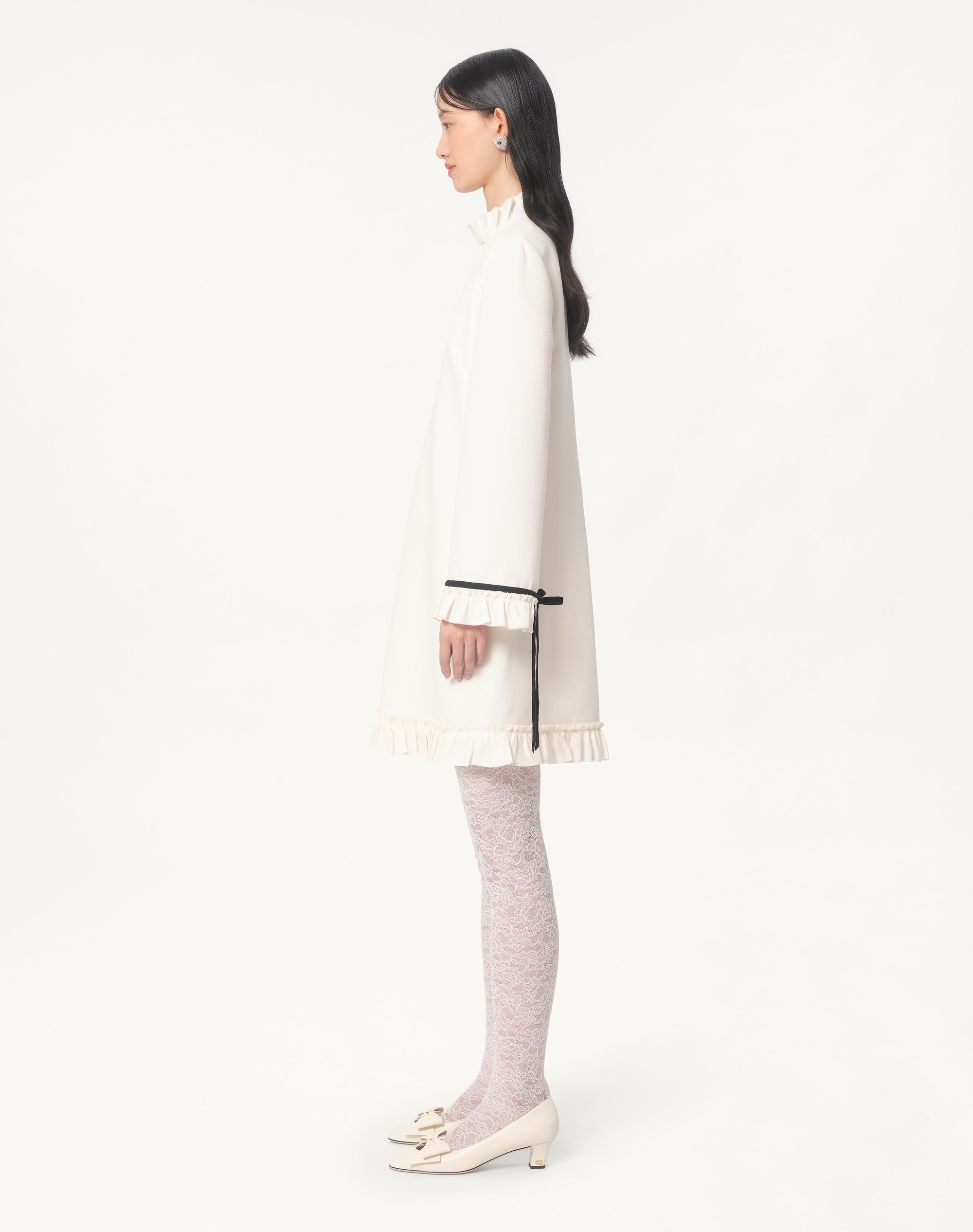 CREPE COUTURE SHORT DRESS - 8