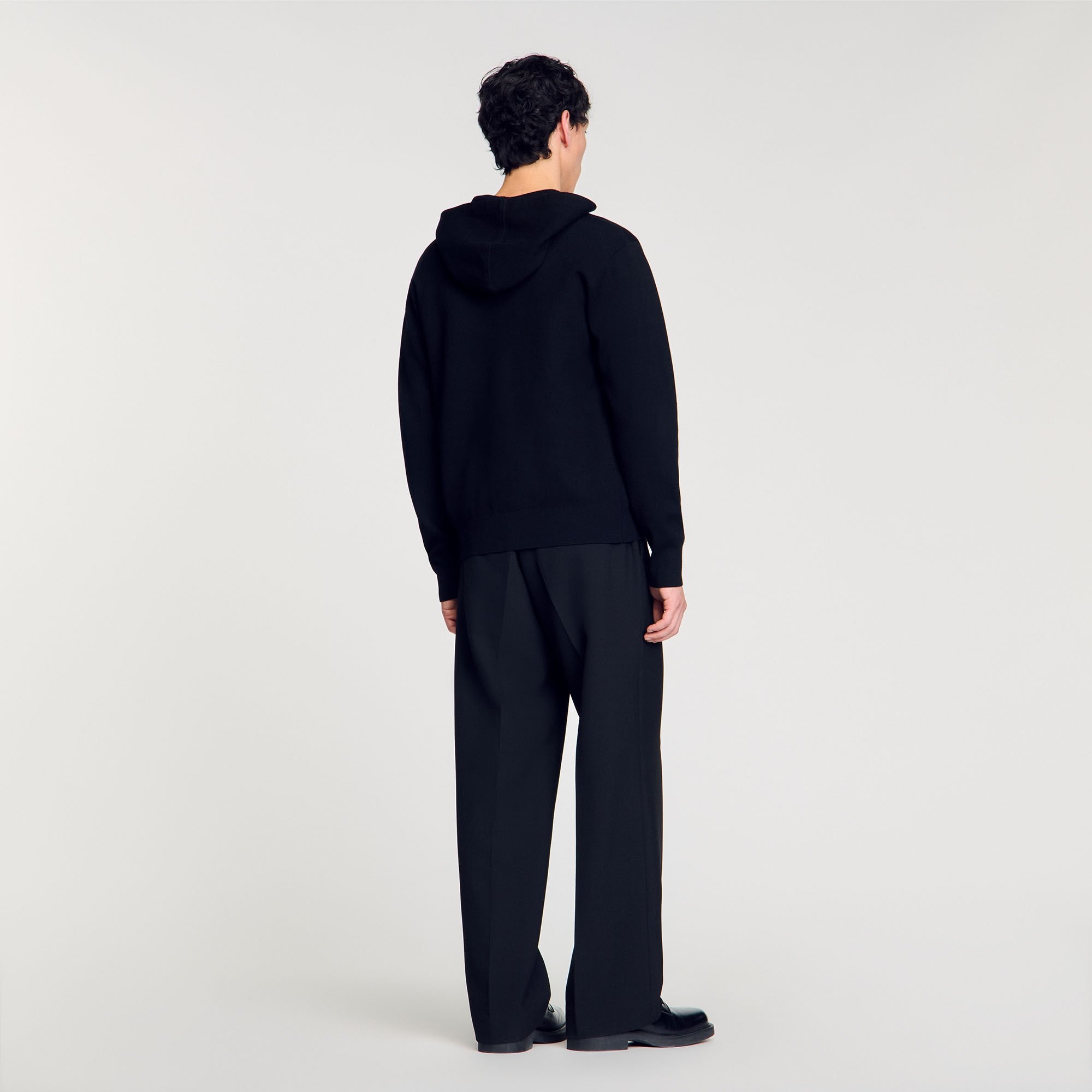 ZIP-UP CARDIGAN WITH SNAKE DETAIL - 5