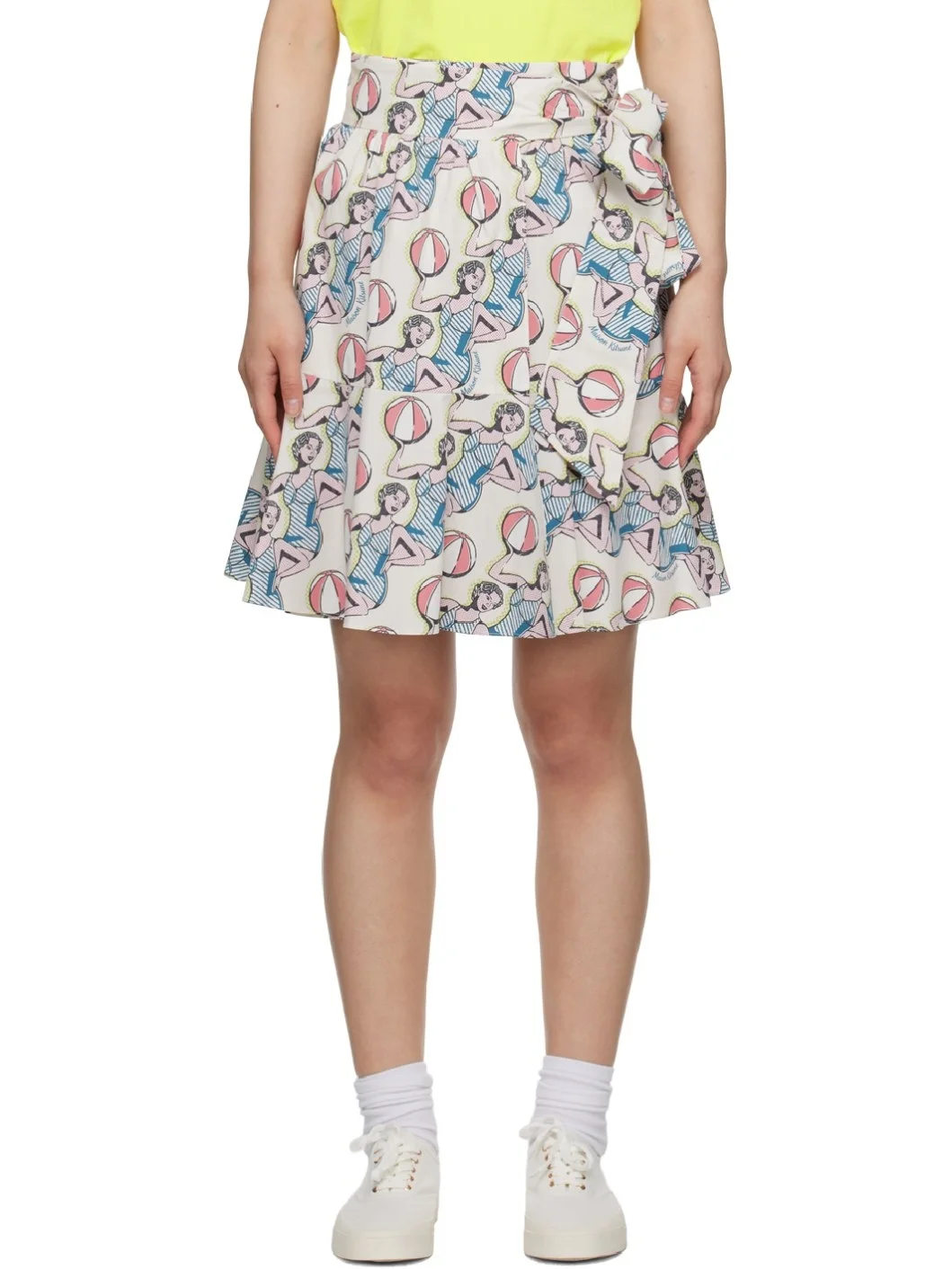 Multicolor Hotel Olympia Edition Dancing Girls Miniskirt - 1