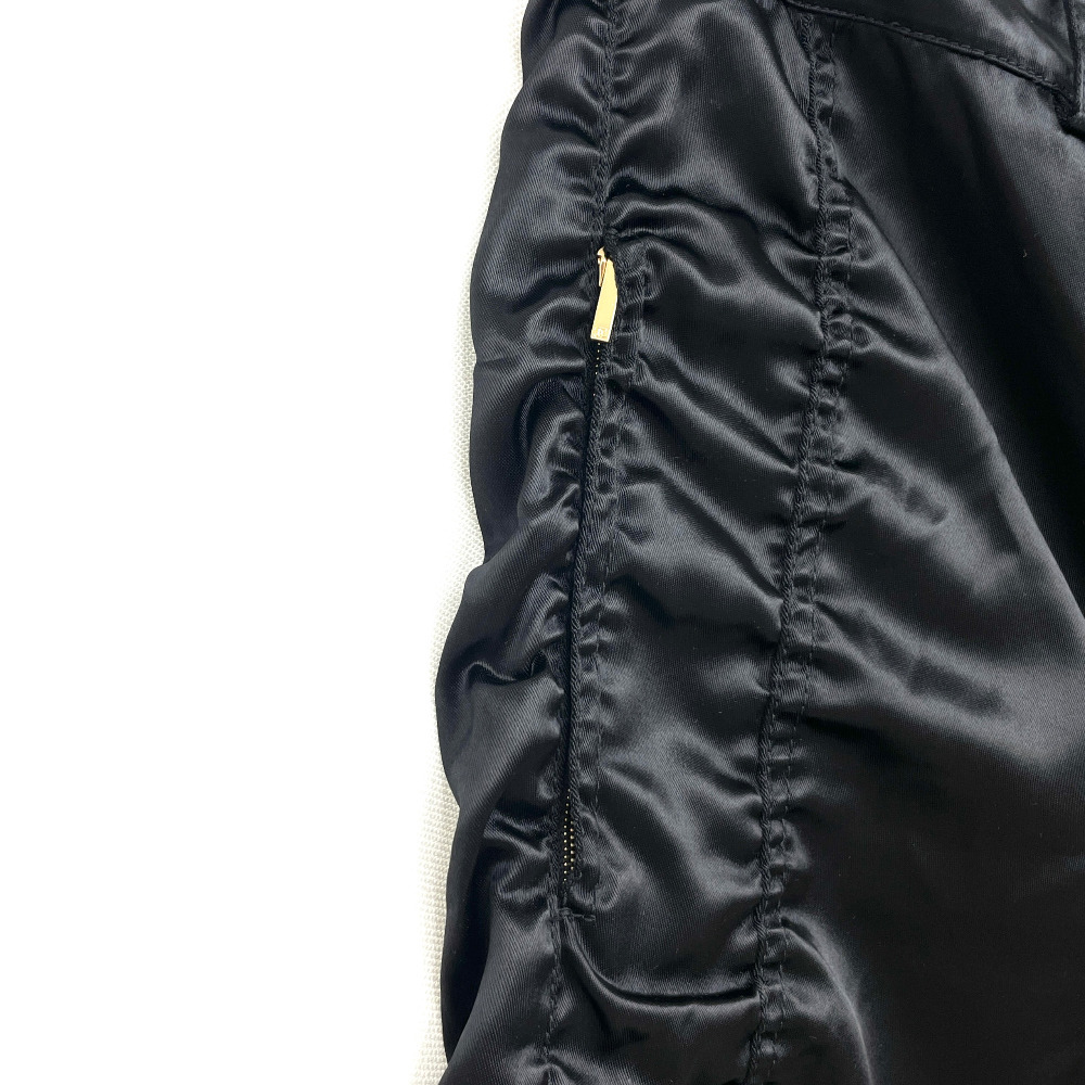 Chanel 2021 Black Shirring Shorts Half Pants P70669V62116 - 3