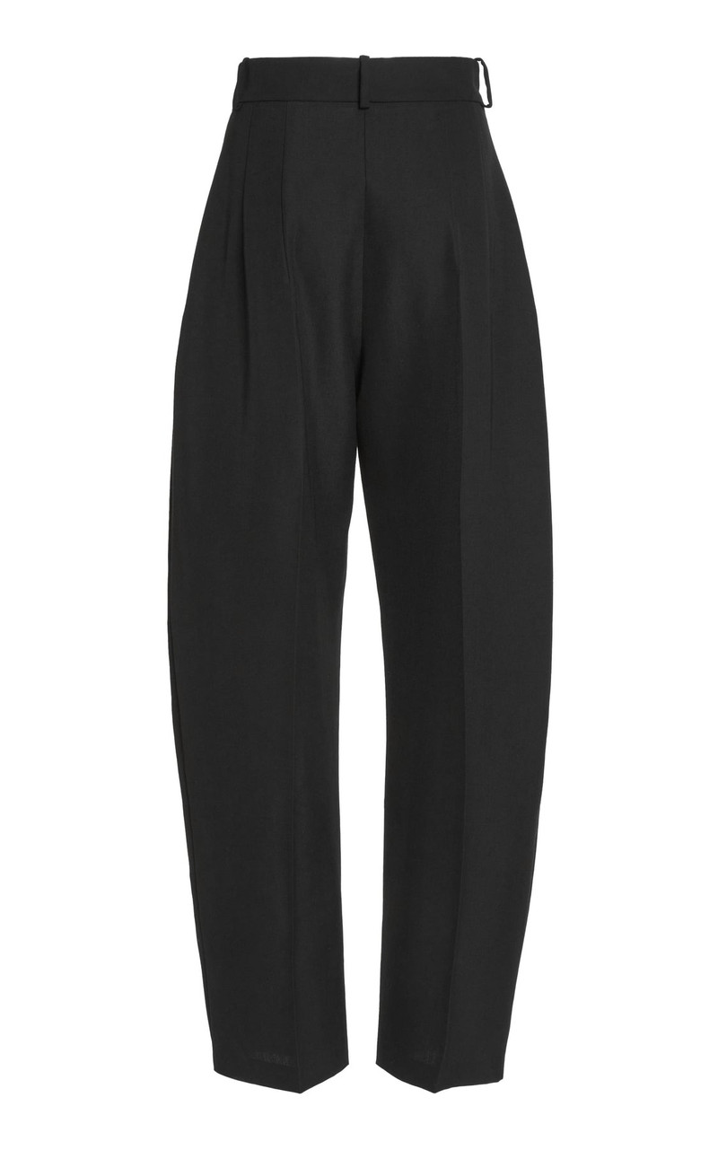 TROUSERS WITH VERTICAL KNEE SLITS BLACK 11