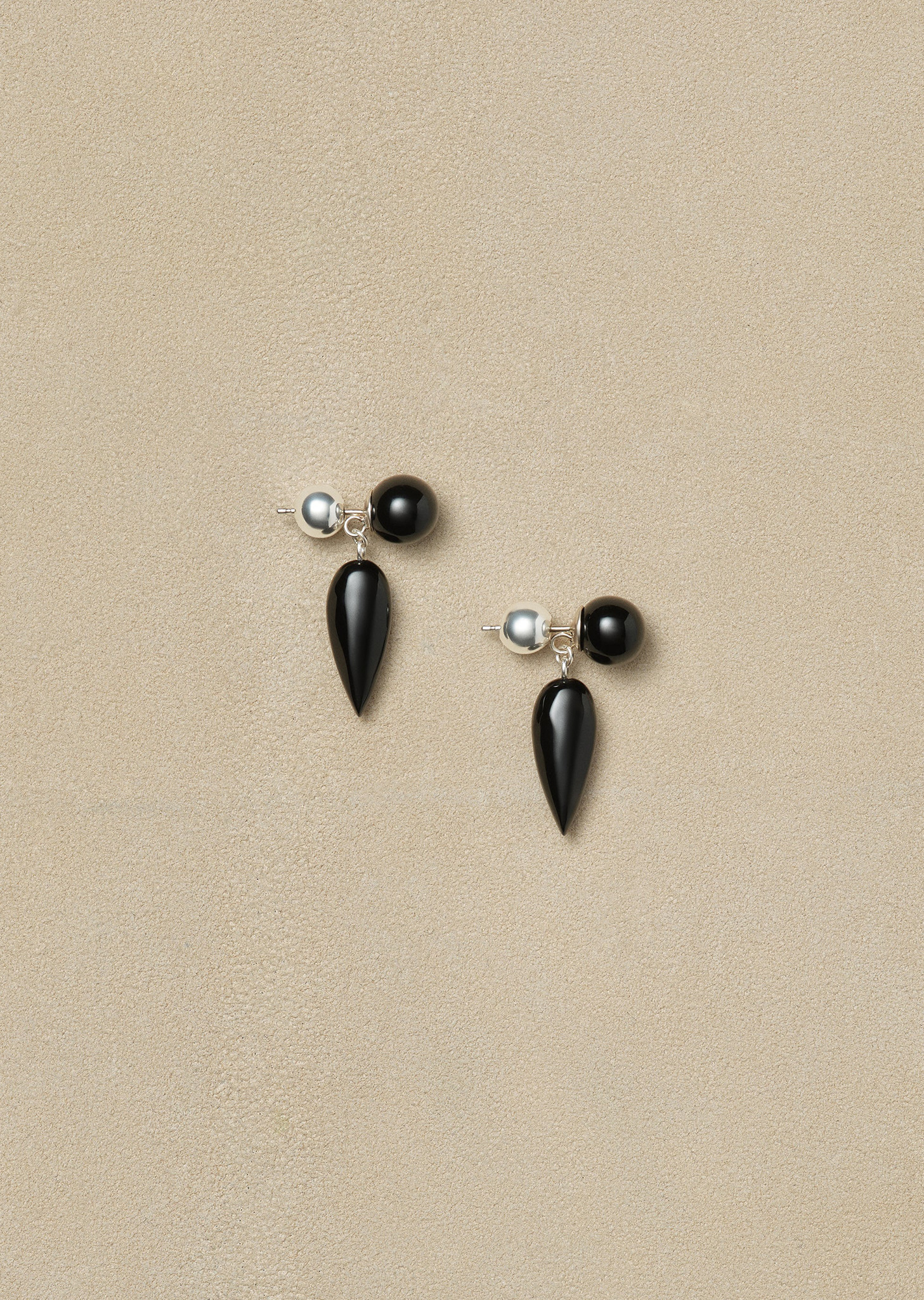 Onyx Tiny Phoenician Earrings - 2