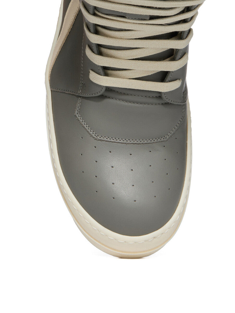 Geobasket lace-up leather sneakers 5