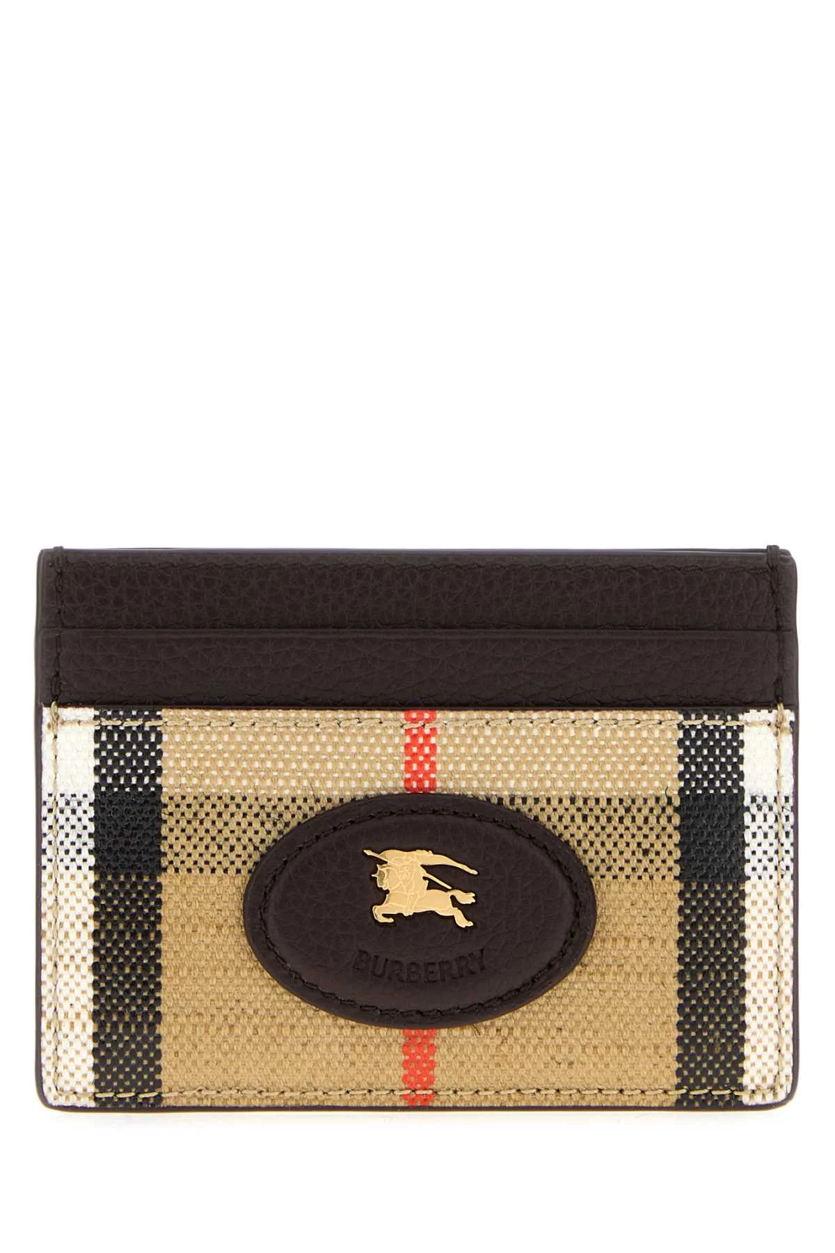 Burberry Women Printed Canvas Card Holder - 1