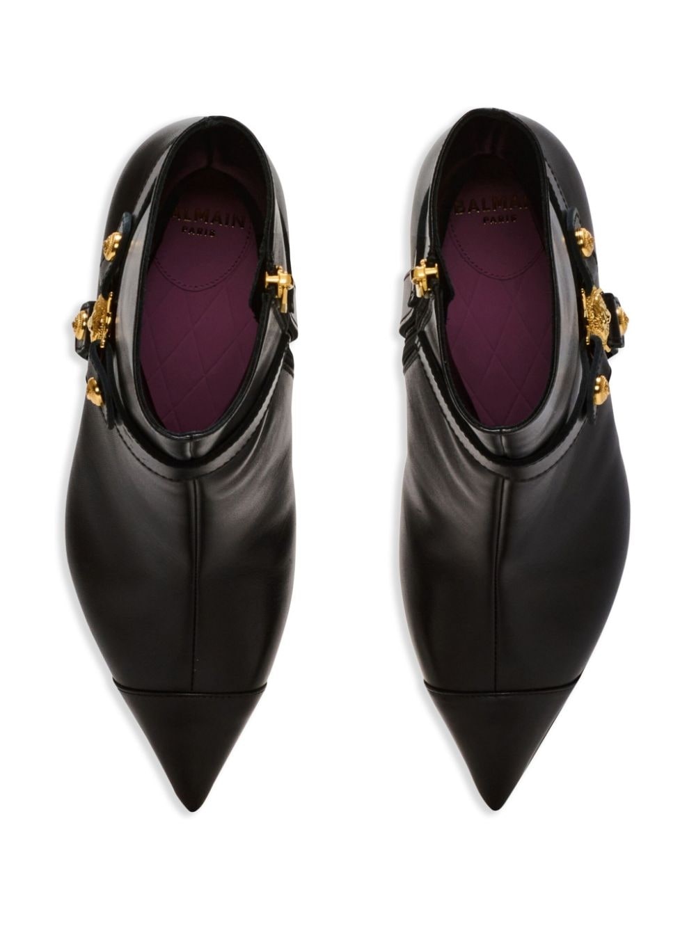 Eva 95mm logo-plaque ankle boots - 4