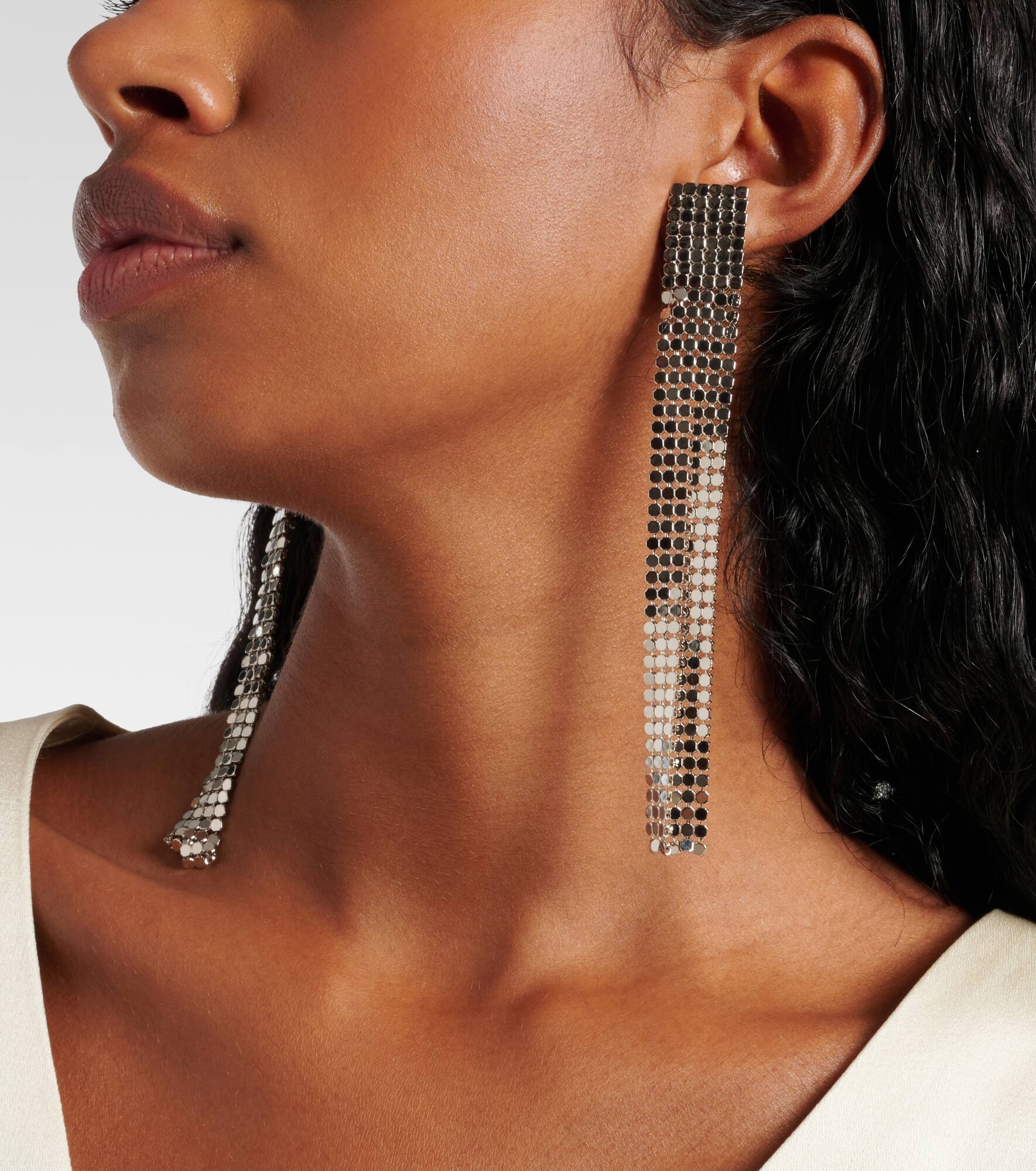 Chainmail drop earrings - 6