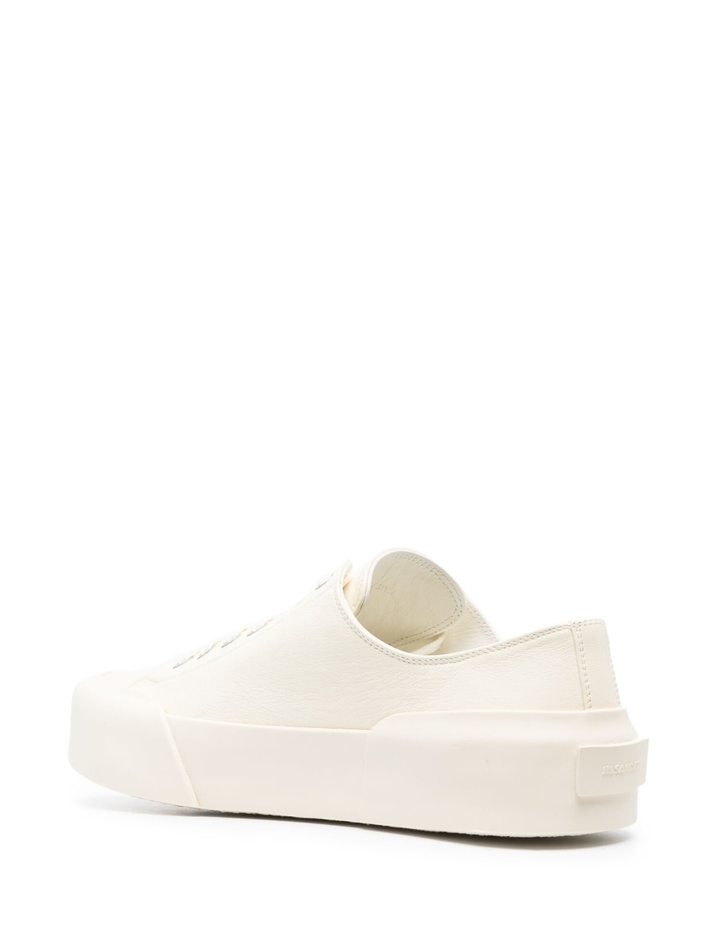 lace-up low-top trainers - 3