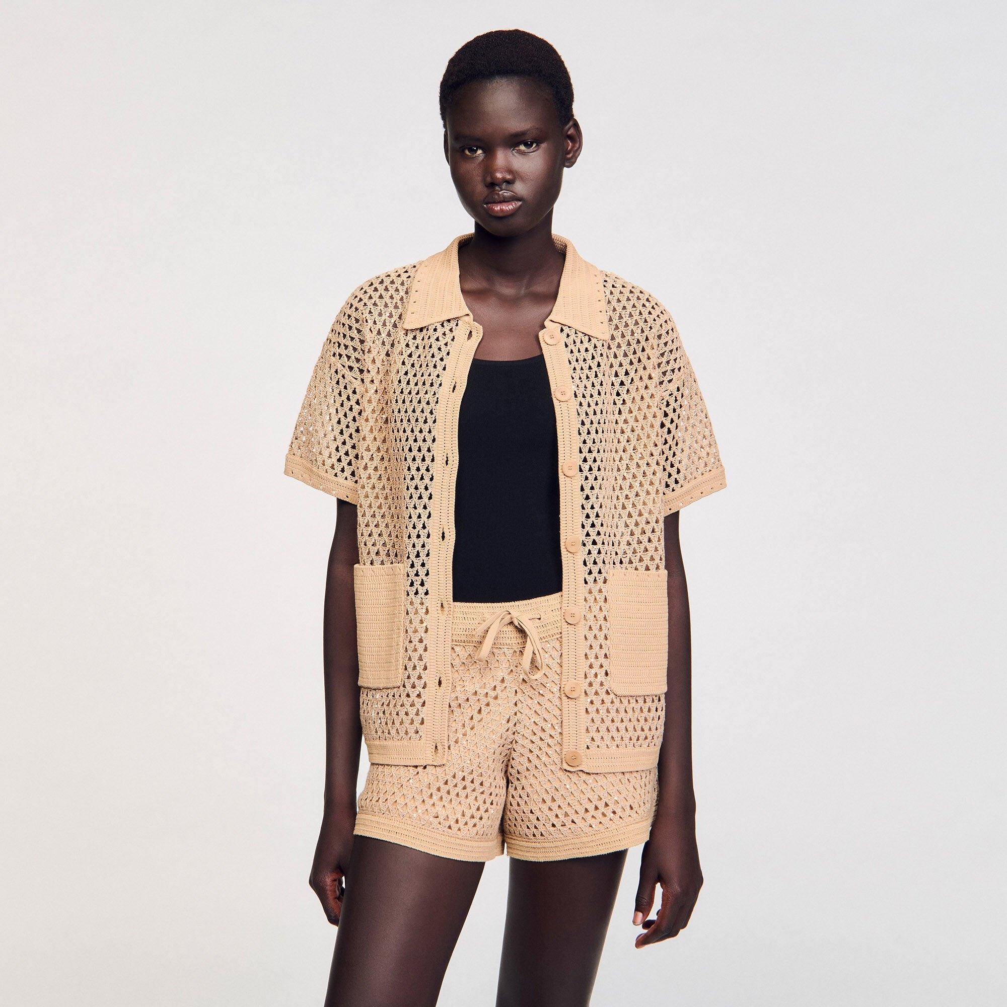 RHINESTONE CARDIGAN - 4