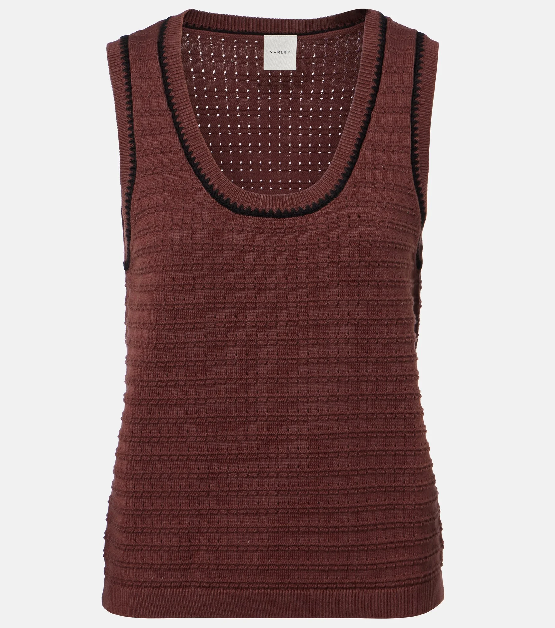 Gideon pointelle cotton tank top - 1