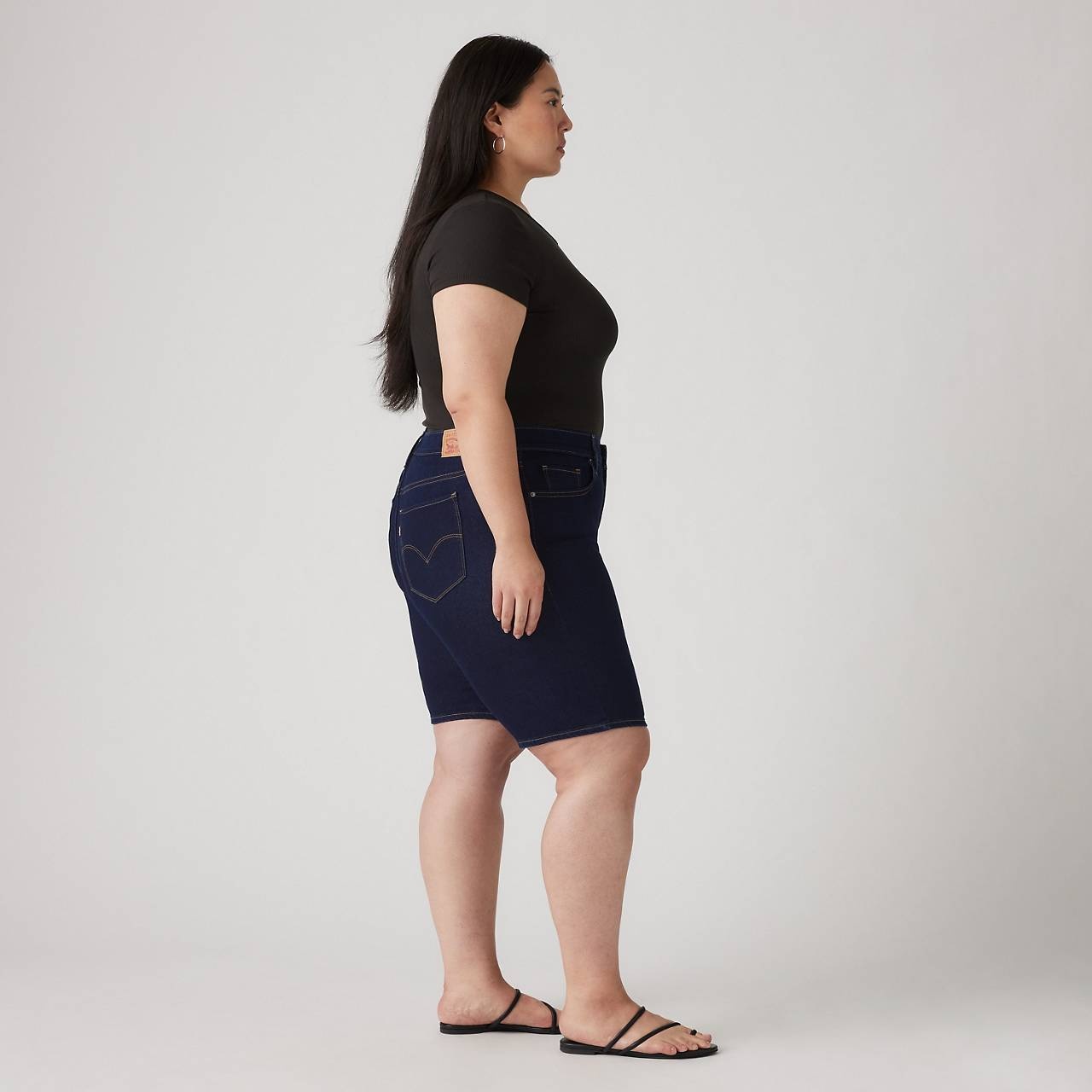 SHAPING BERMUDA WOMEN'S SHORTS (PLUS SIZE) - 3