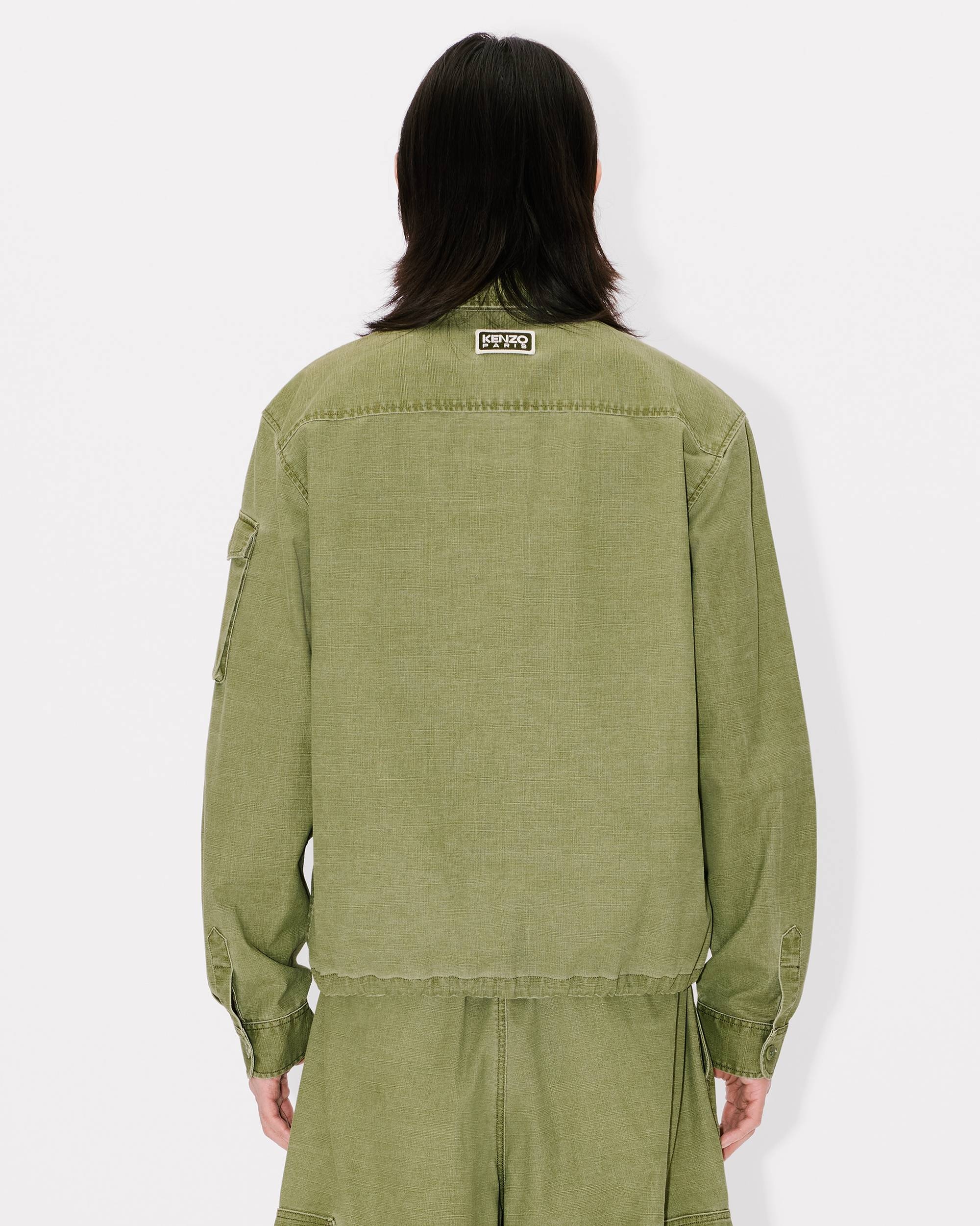 Workwear overshirt in cotton - 4