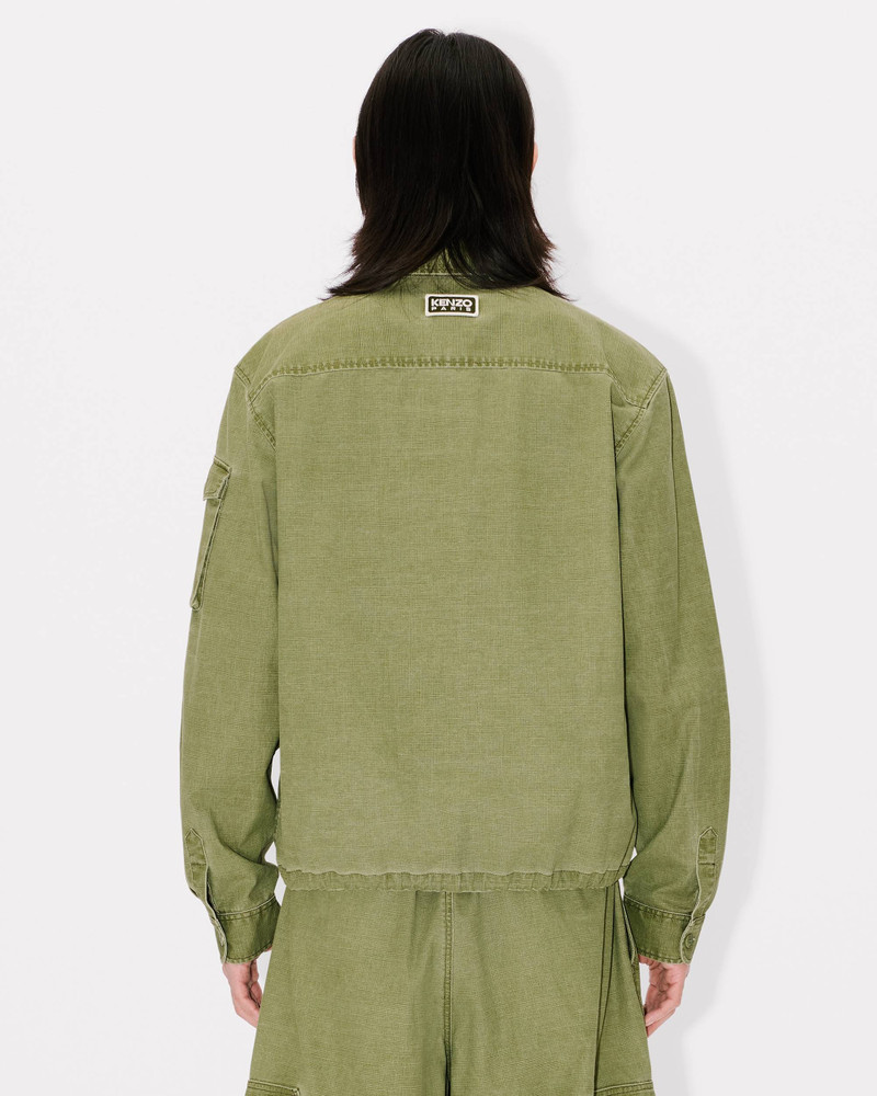 Workwear overshirt in cotton 4