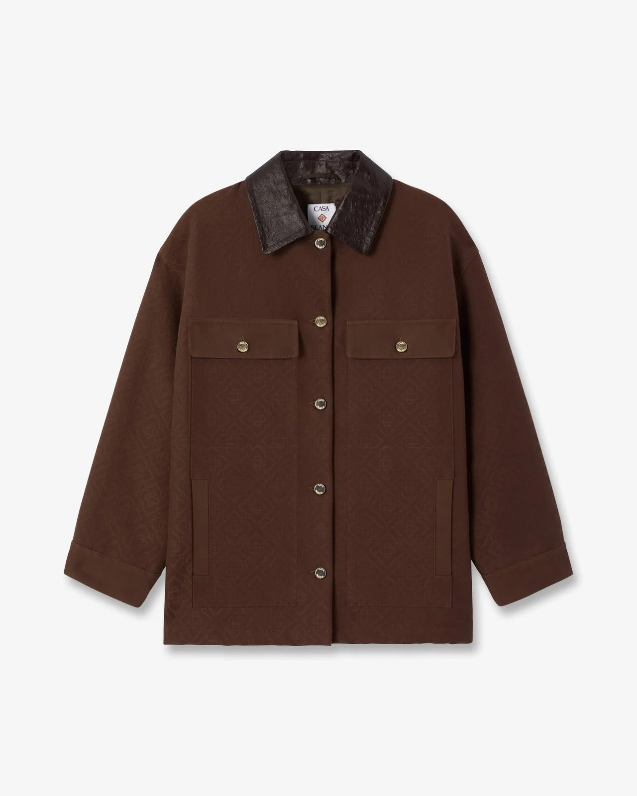 Dark Brown Workwear Jacket - 1
