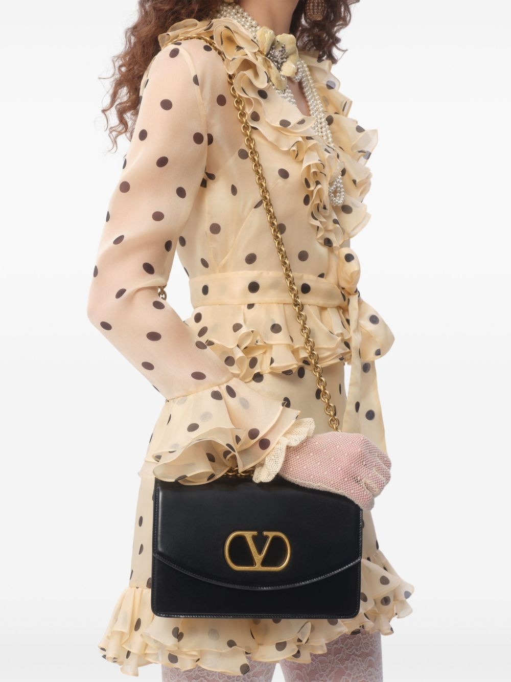 polka dot mini dress - 6