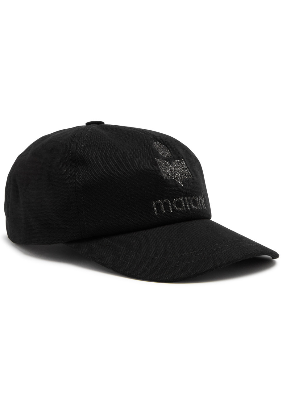 Isabel Marant étoile Tyron Metallic-logo Canvas cap - 1