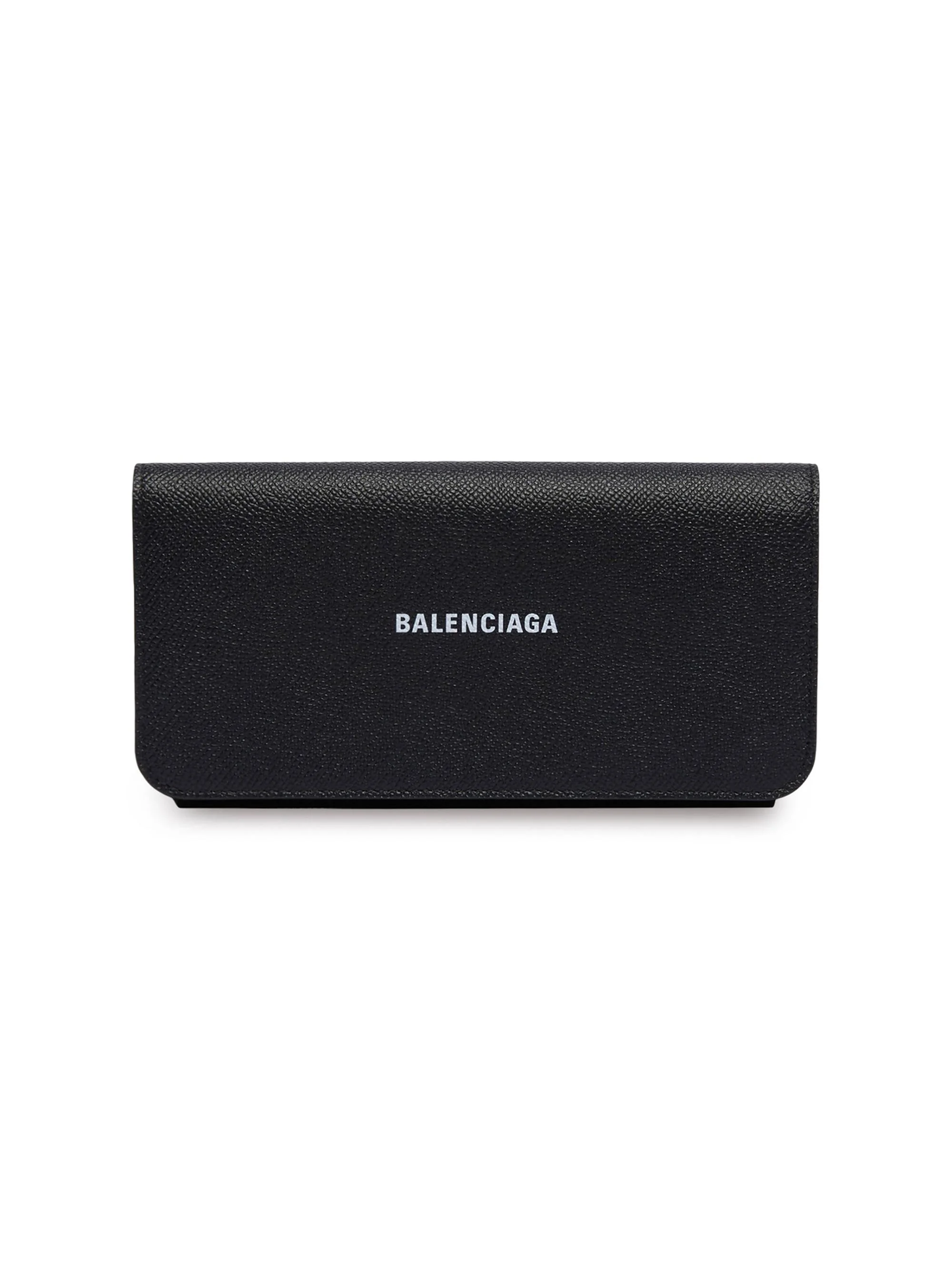Women's Cash Thin Money Wallet - Black White - 1