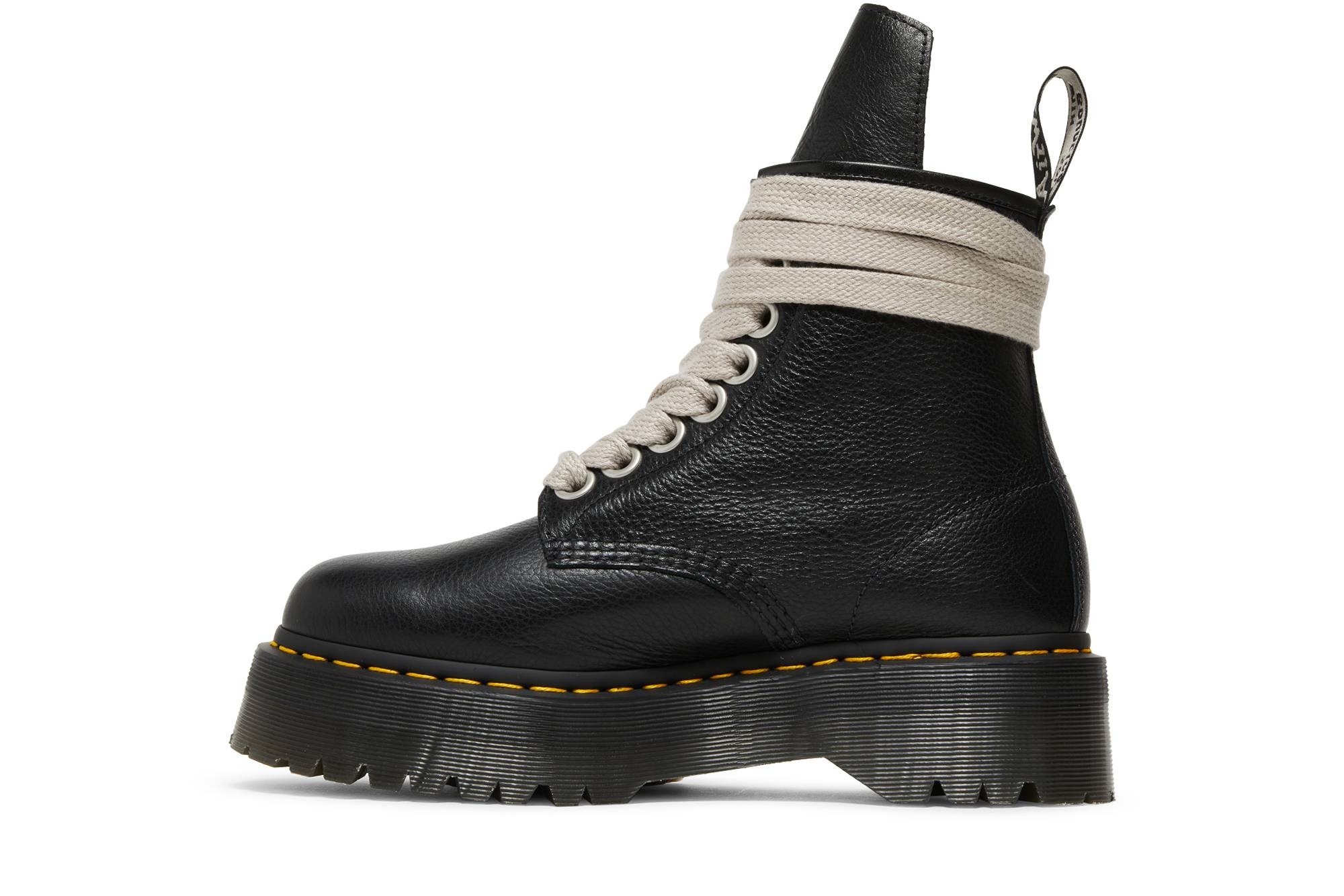 Dr. Martens x Rick Owens Strobe 1460 Quad Sole Jumbo Lace Boot 'Black' - 3