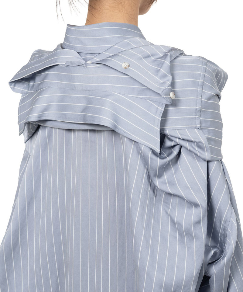 Sleeve Layered Stripe Shirt 10