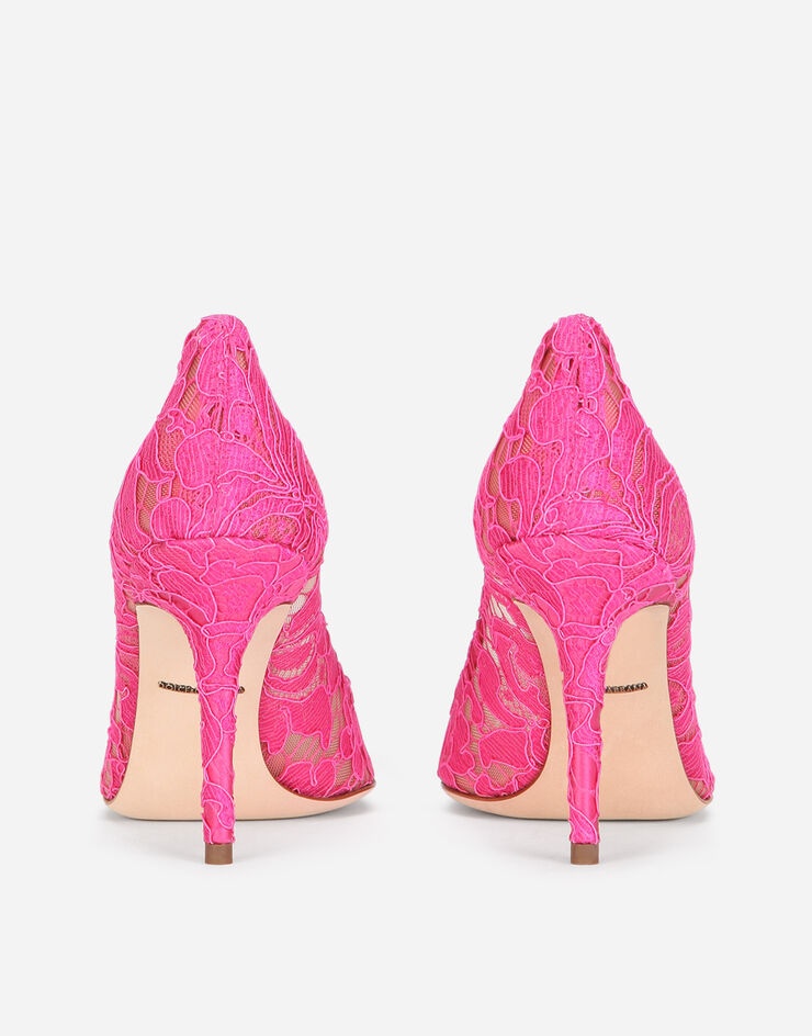 Taormina lace pumps with Devotion heart - 3