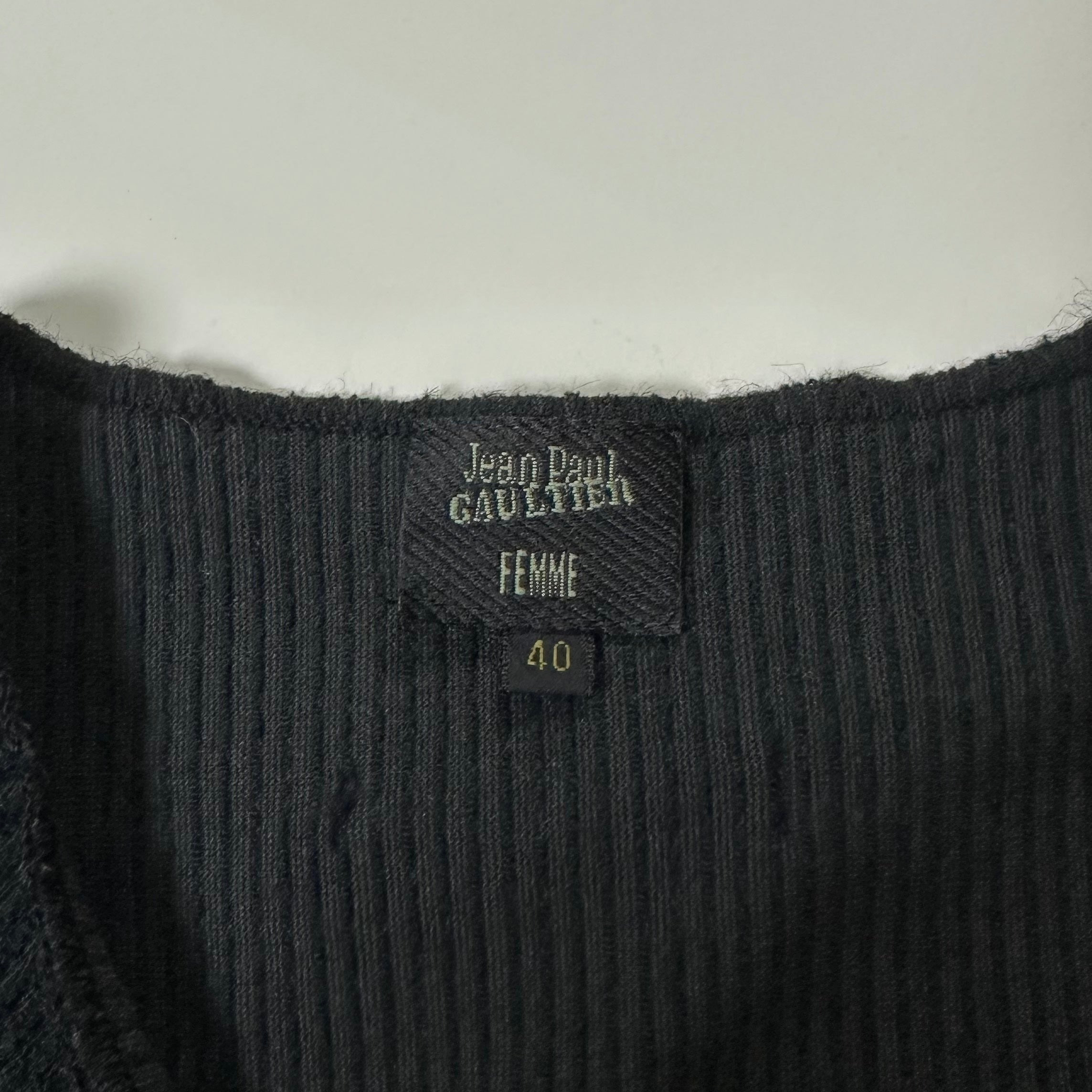JEAN PAUL GAULTIER Fall Winter 2001 Knit Top and Arm Cover - 4