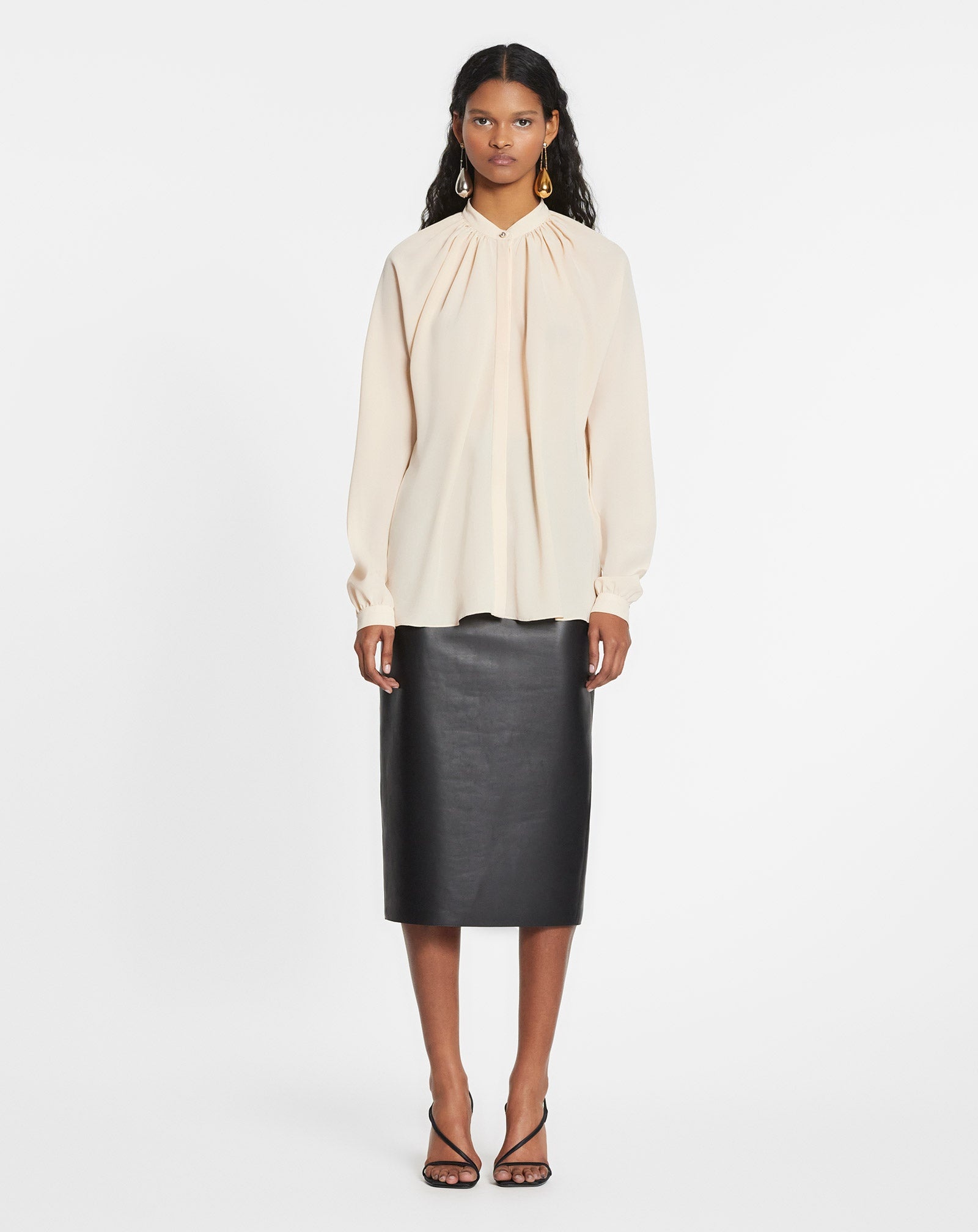 LONG-SLEEVE BLOUSE - 2