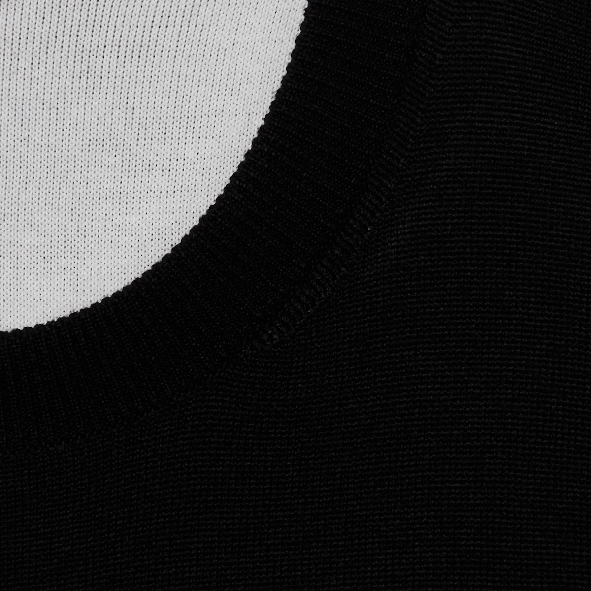 Wool jacquard mini dress - 7