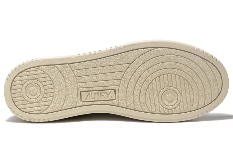 (WMNS) Autry Medalist Low Leather 'White Suede Blue' AULW-LS28 - 4