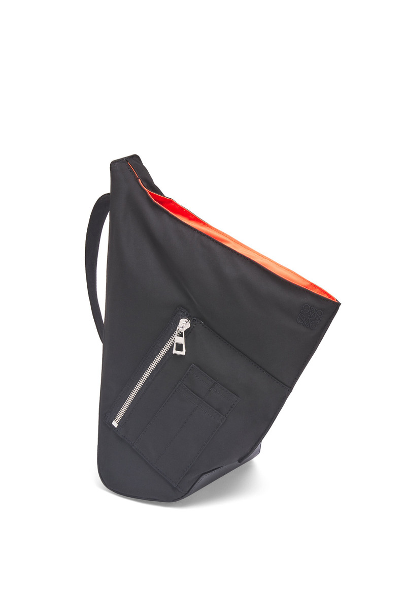 Anton Sling in nylon and calfskin 4