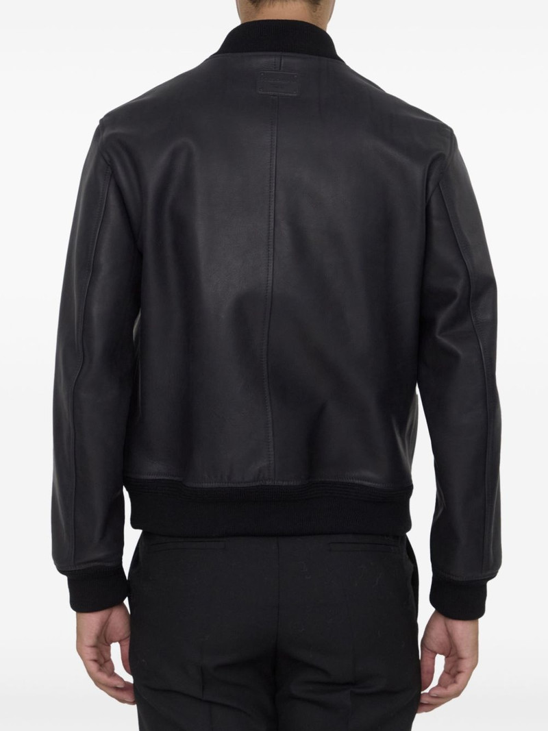 zip-up leather jacket 3